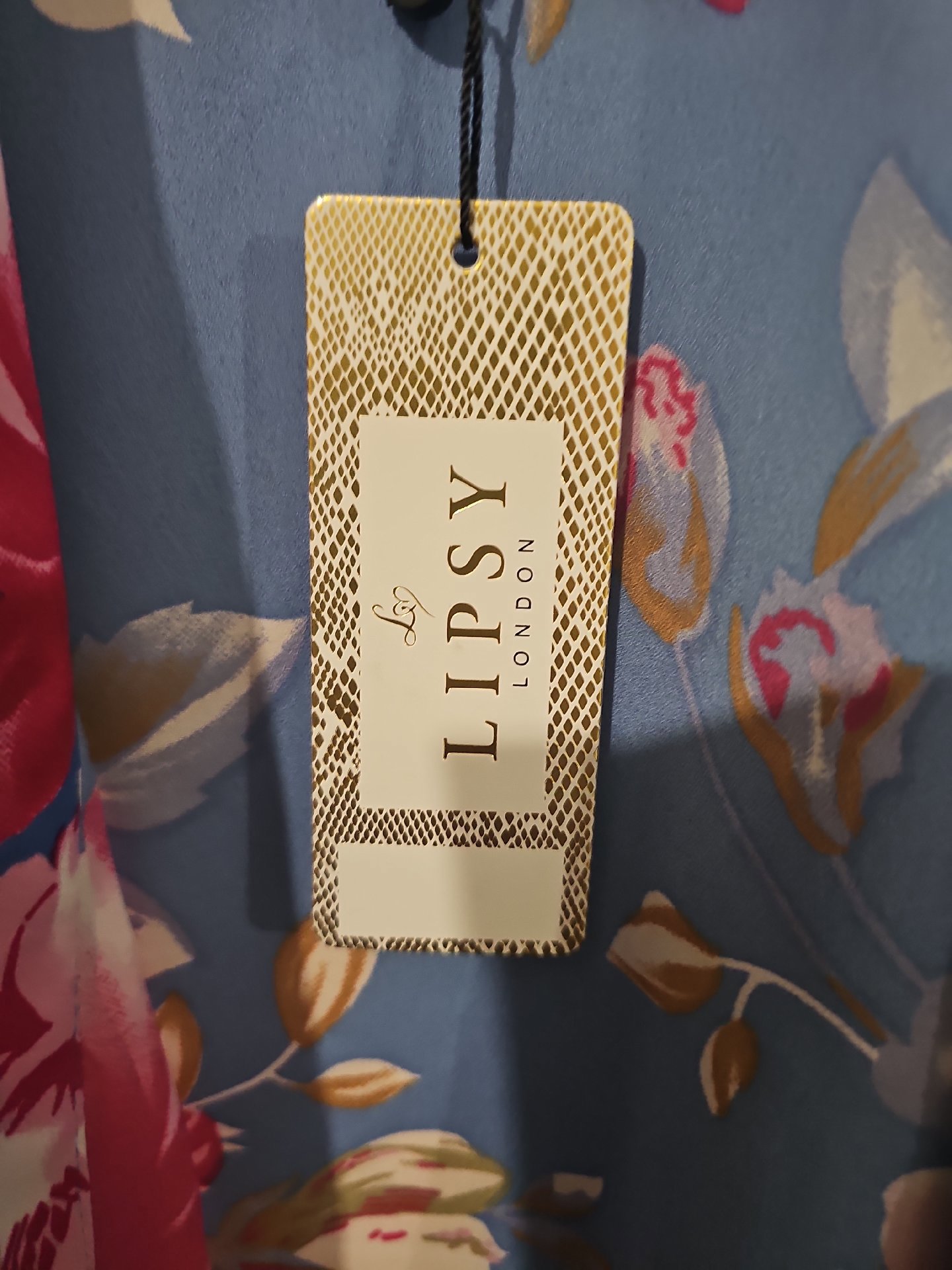 Lipsy London Blue Floral Kimono Jacket – UK 15, Lipsy London, UK 15, New condition — preloved on SilentSale®