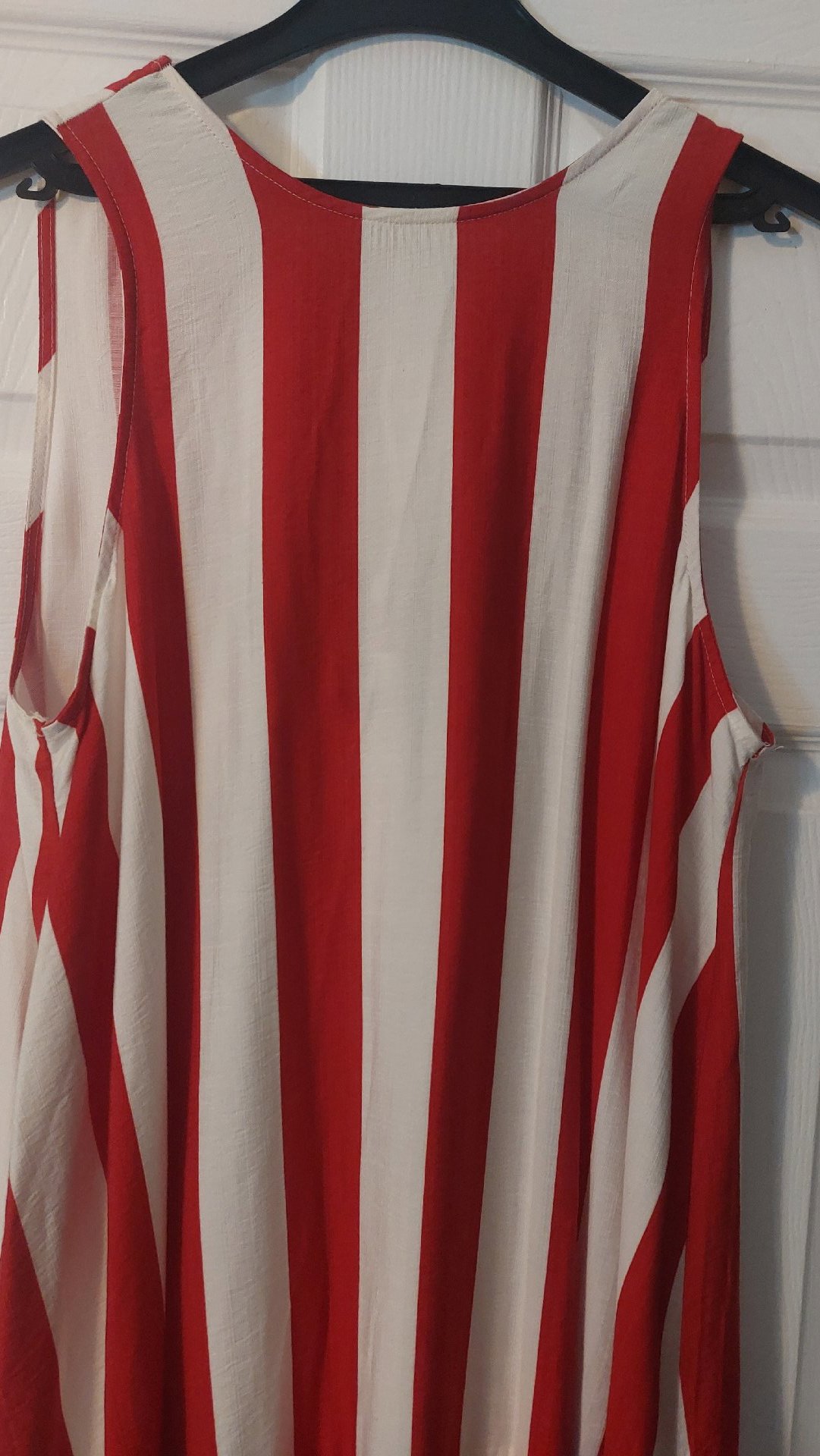 Ladies red and white dress, George, 12, Like New condition — preloved on SilentSale®