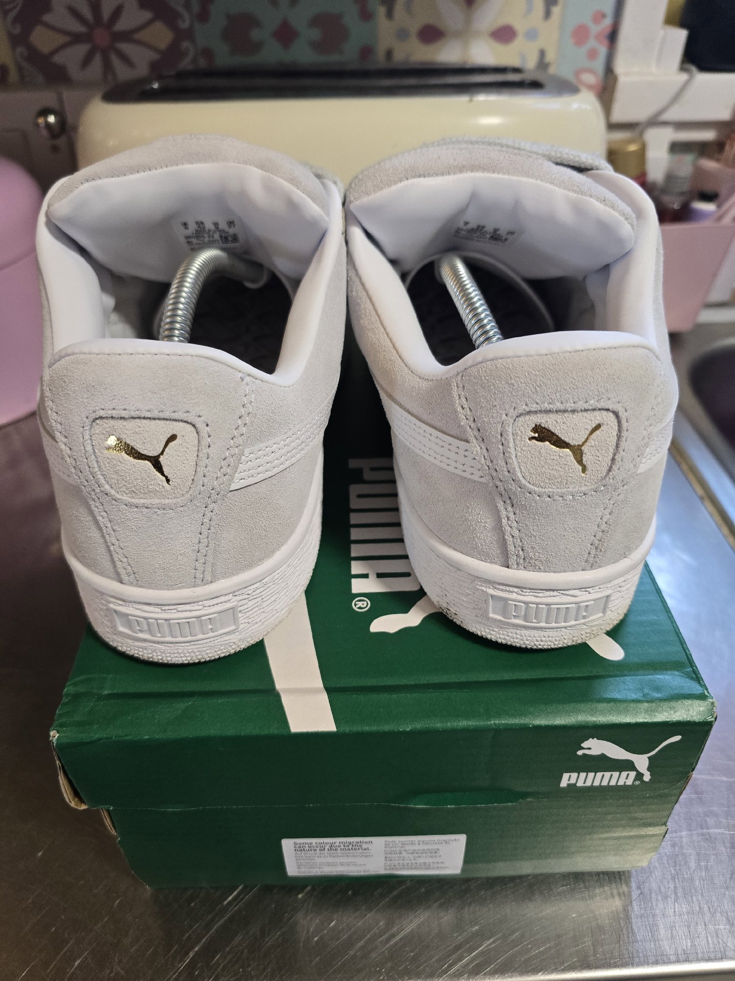 Puma Suede XL Grey Trainers – UK 8, Puma, 8, Excellent condition — preloved on SilentSale®