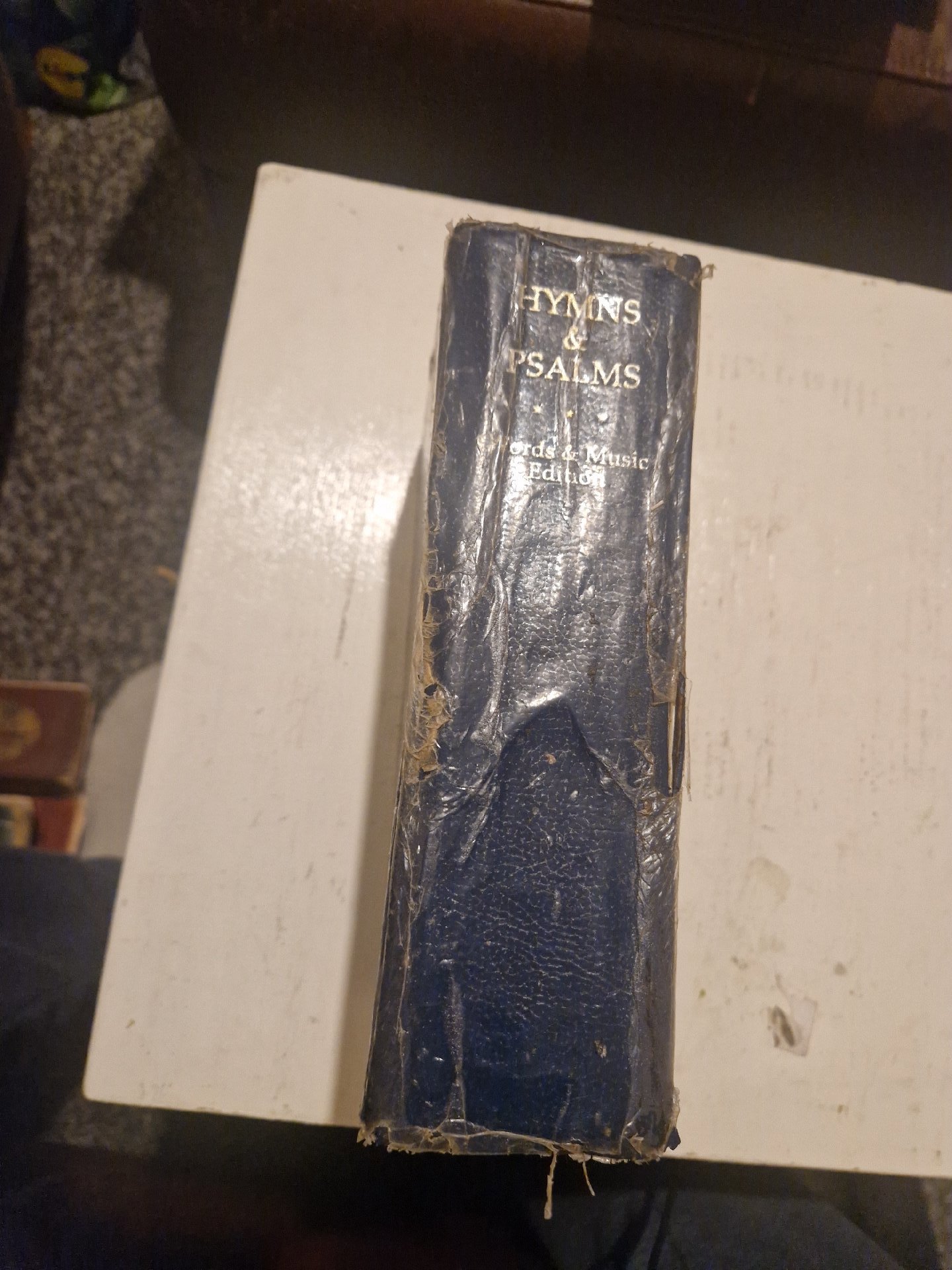 Hymn book titled 'Hymns and Psalms: A Methodist and Ecumenical Hymn Book' published by Methodist Publishing House, London, Unbranded, One Size, Excellent condition — preloved on SilentSale®