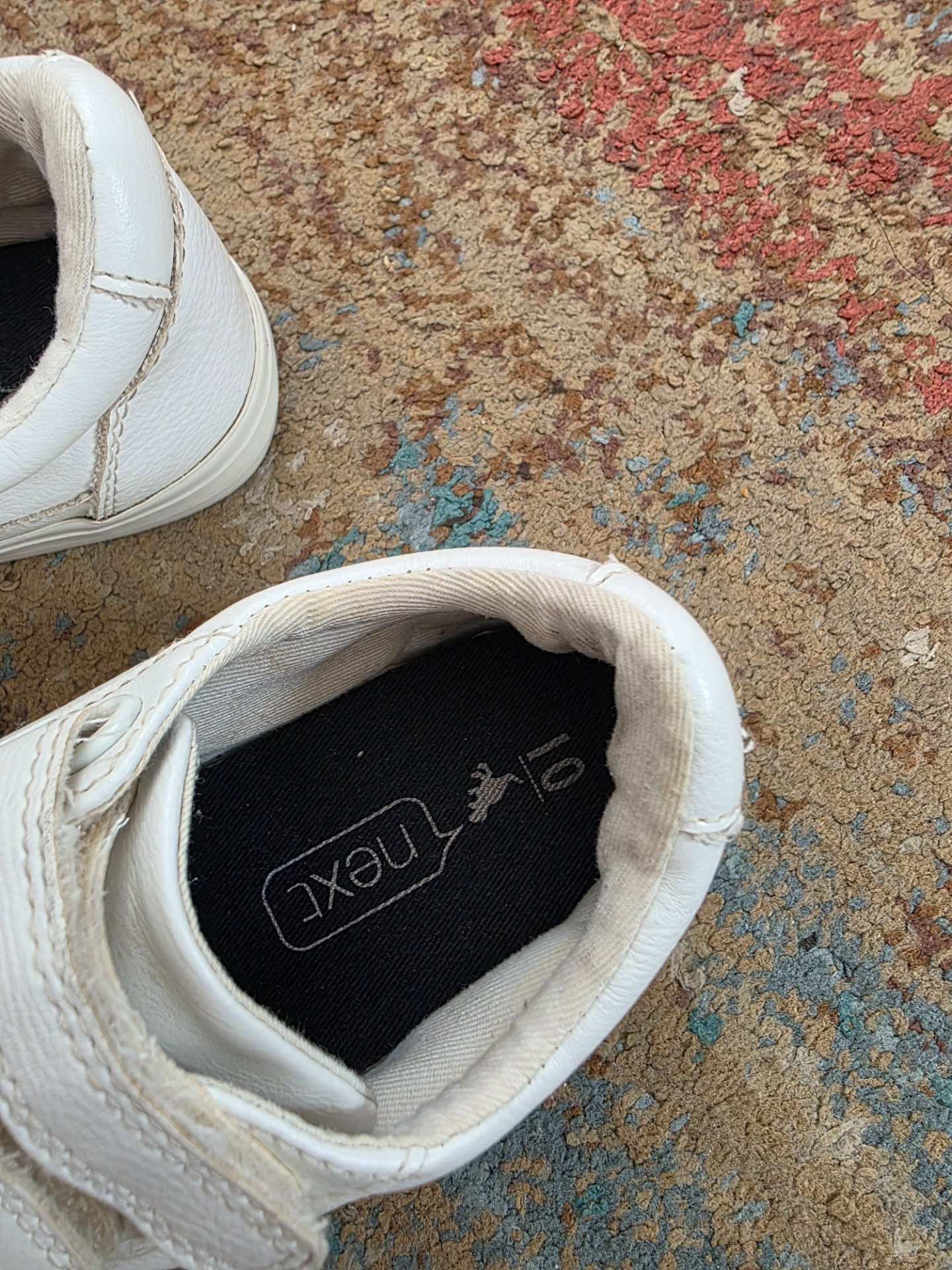 Next White Velcro Strap Trainers – UK Size 10, Next, 10, Good condition — preloved on SilentSale®