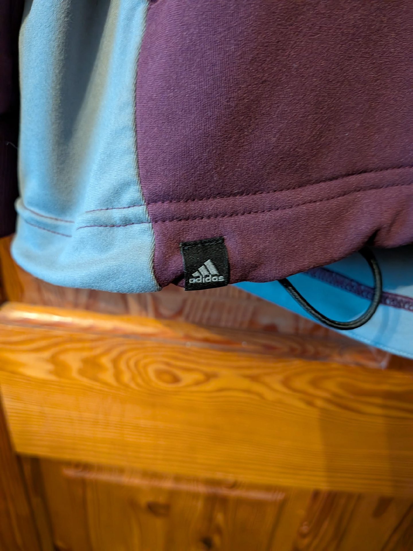 Adidas Purple and Blue Half Zip Sports Top – XL, Adidas, XL, Excellent condition — preloved on SilentSale®