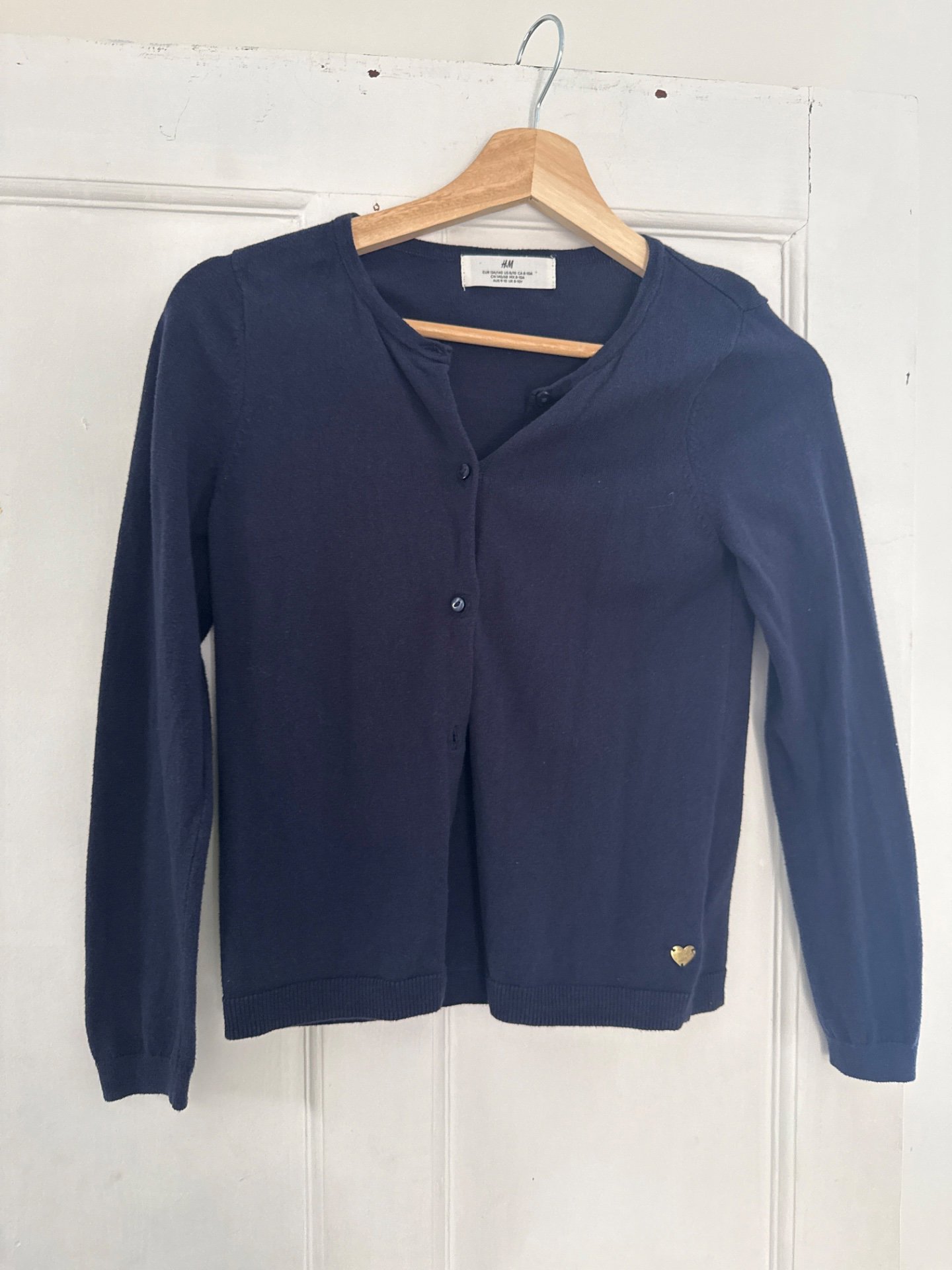 H&M Kids Navy Top – Size 8-10Y, H&M, 9-10 years, Good condition — preloved on SilentSale®