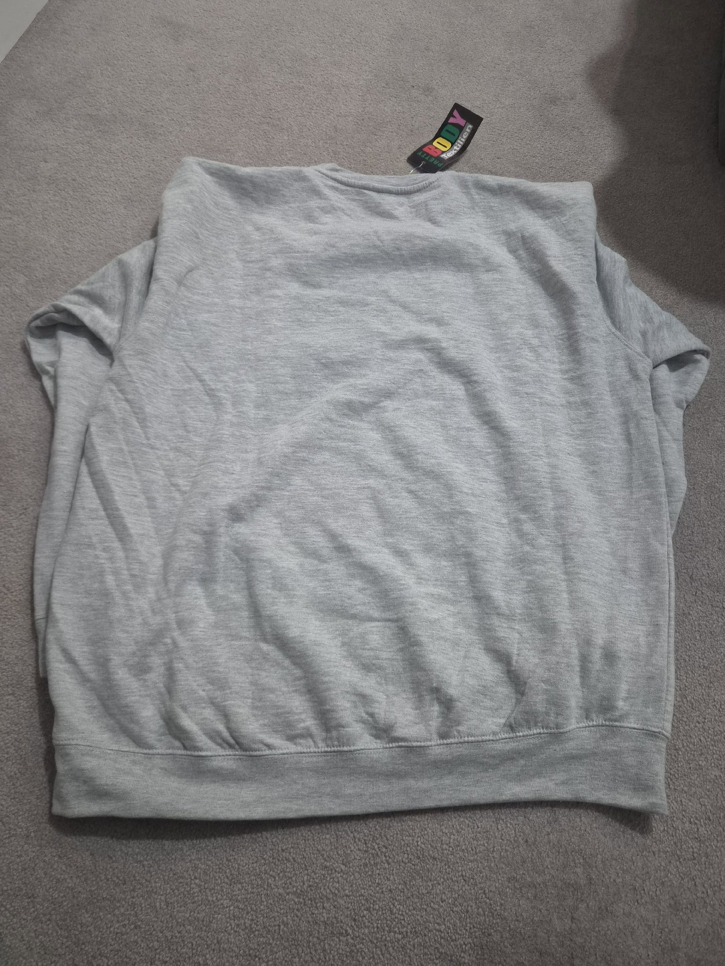 Grey Cherries Print Sweatshirt – Large, Body Collection, L, New condition — preloved on SilentSale®