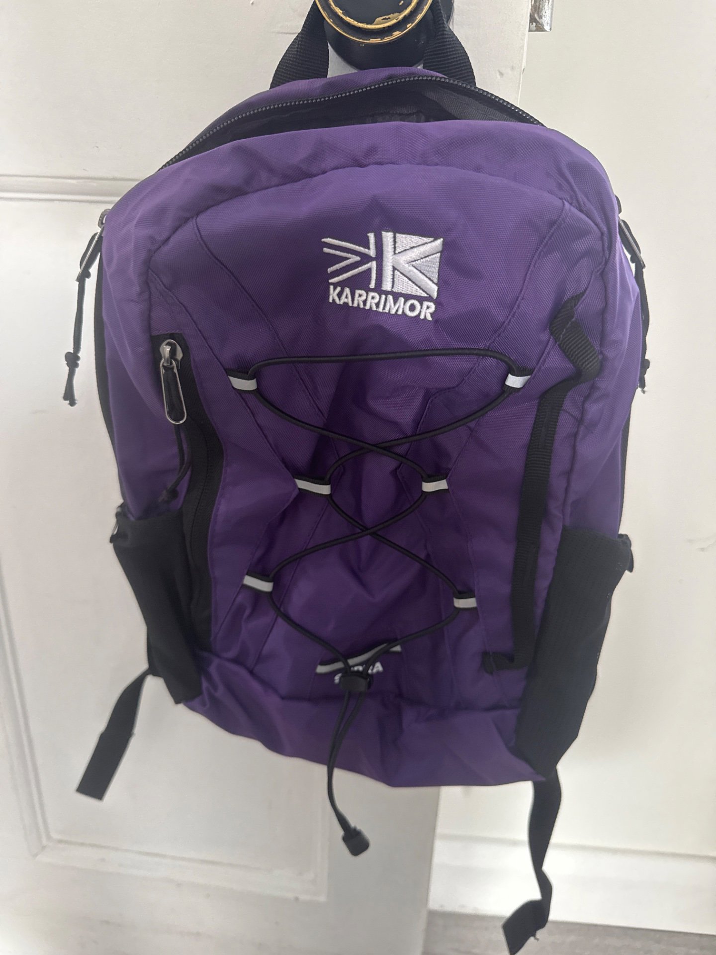 Karrimor Purple Backpack with Black Accents, Karrimor, Small, Excellent condition — preloved on SilentSale®