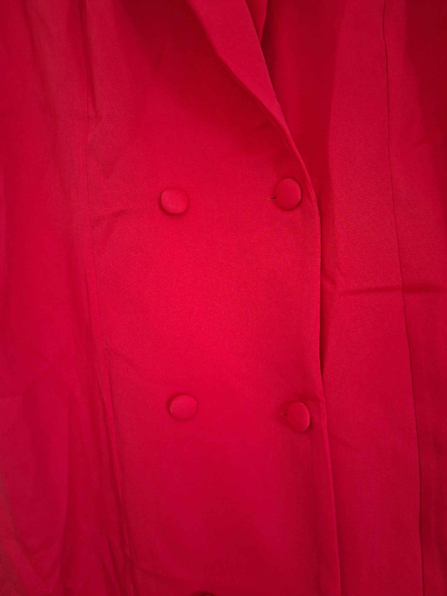 Red Sleeveless Double Breasted Blazer Dress, shien, 24, Excellent condition — preloved on SilentSale®