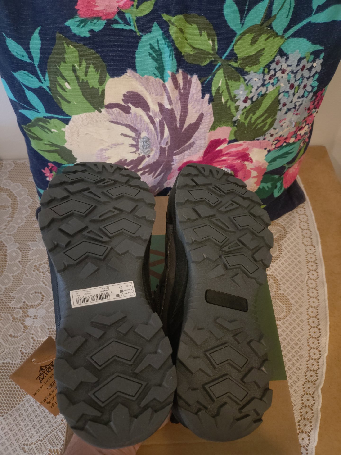Aztrek Waterproof Trail Shoes Grey – UK 4, Aztrek, 4, New condition — preloved on SilentSale®