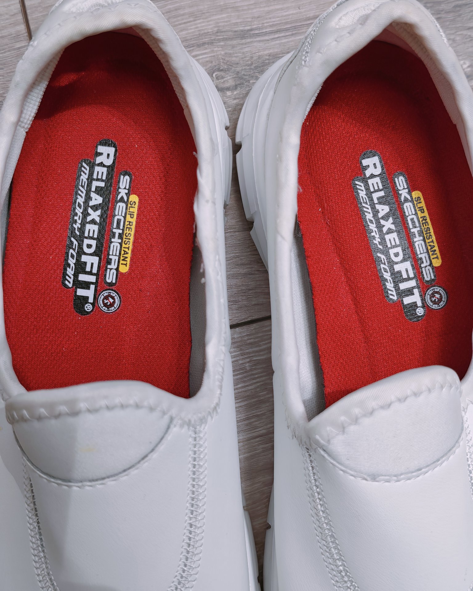 RRP £80 Skechers Work: Relaxed Fit - Sure Track women's slip-resistant trainers size UK 5, Skechers, 5, Like New condition — preloved on SilentSale®