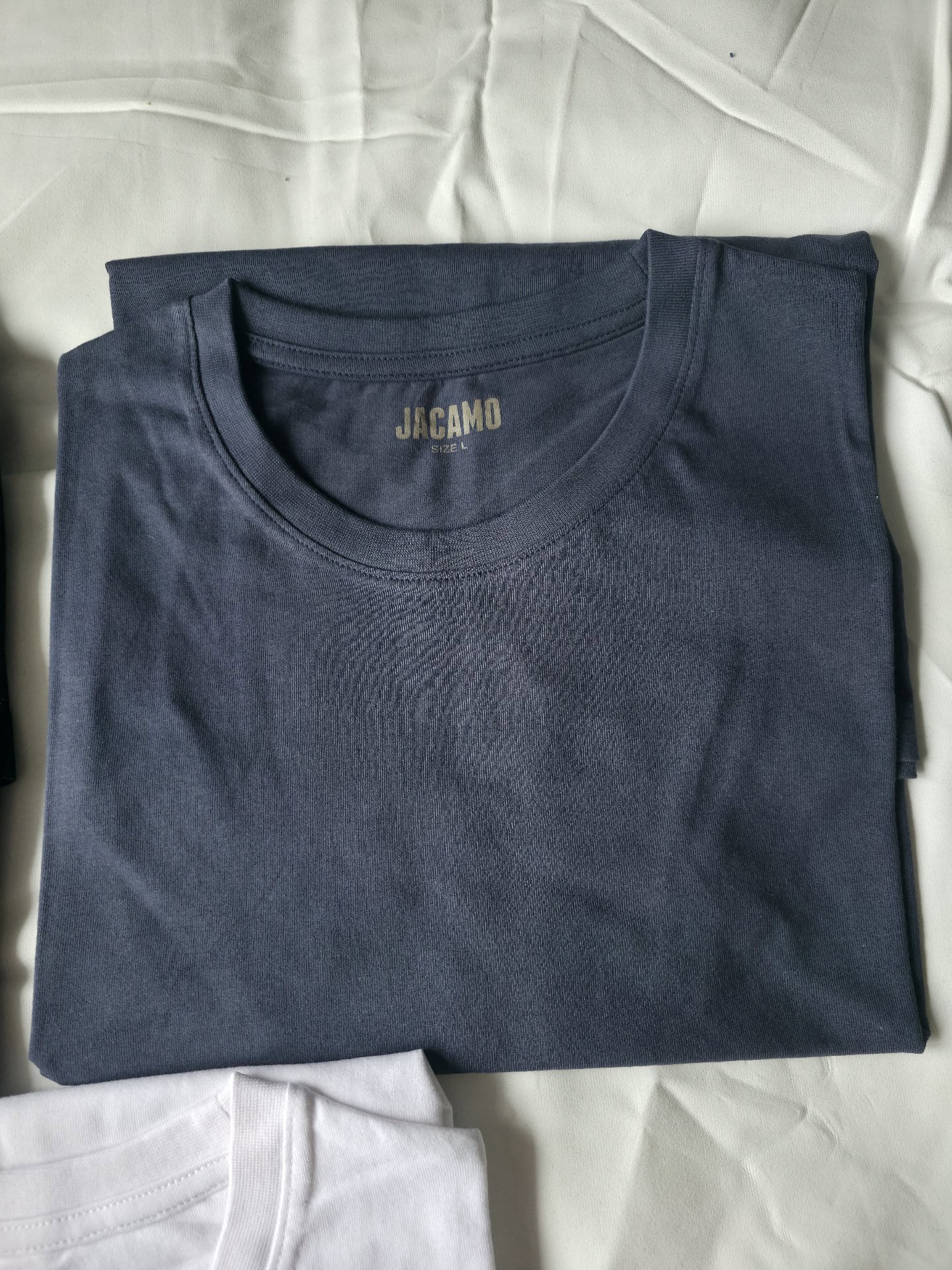 Jacamo Men's Crew Neck T-Shirts Pack of 3 – Size L, Jacamo, L, New condition — preloved on SilentSale®