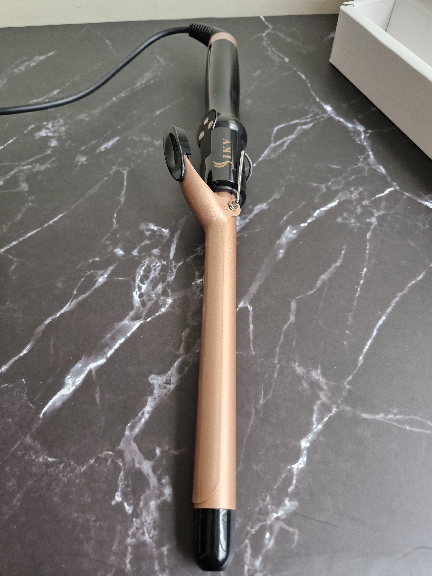 IKV Black Gold Curling Iron 3/4 Inch 19mm, Ikv, 3/4 inch 19mm, New condition — preloved on SilentSale®