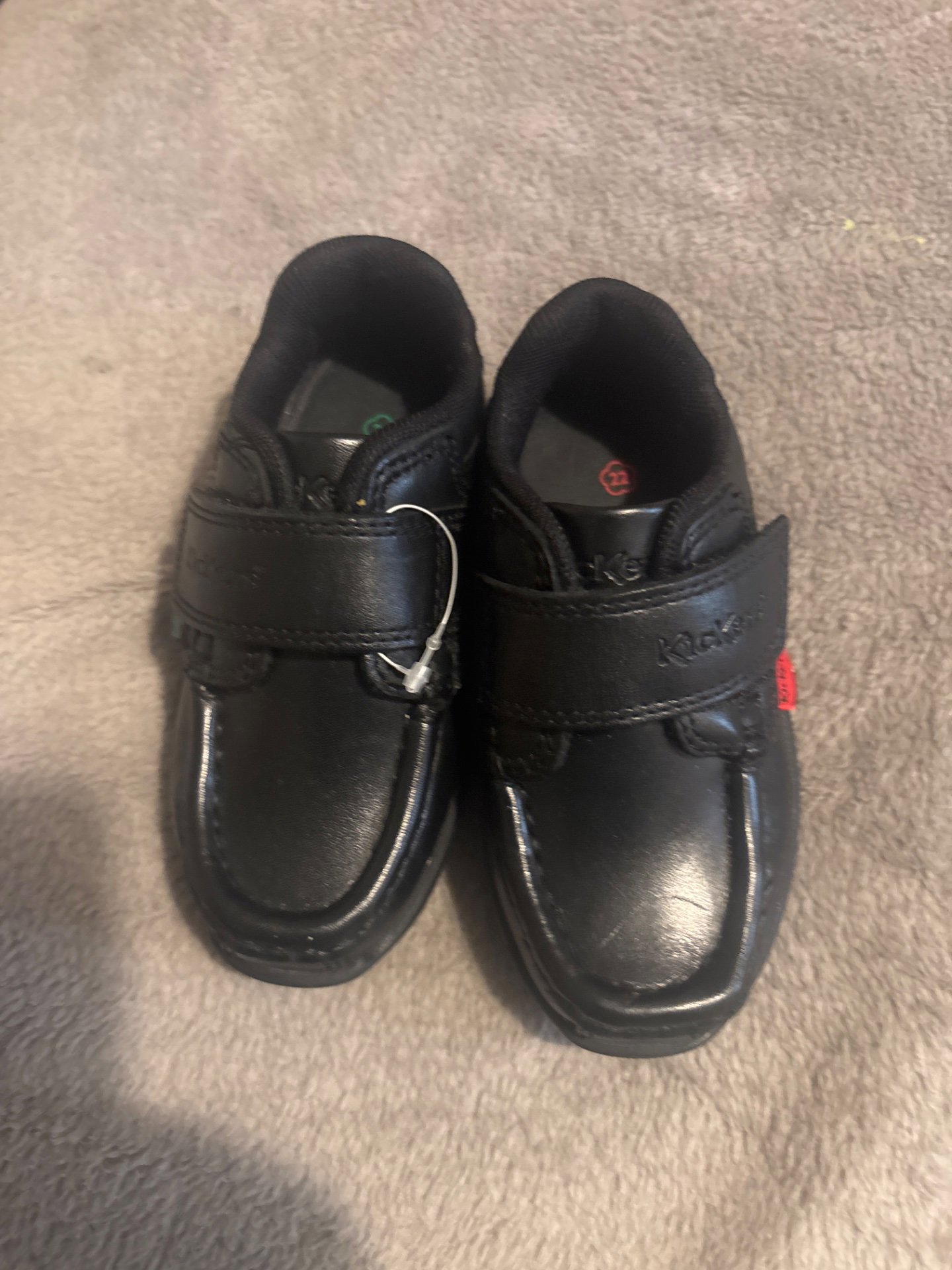 Kickers Black Leather School Shoes – UK Size 4, Kickers, 4, New condition — preloved on SilentSale®