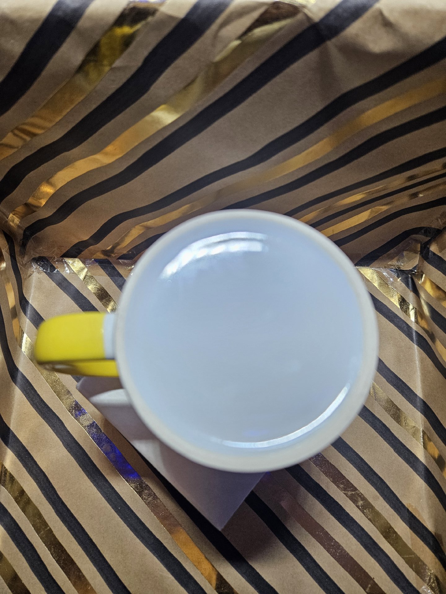 Yellow Coffee & Friends Ceramic Mug, Unbranded, One Size, New condition — preloved on SilentSale®
