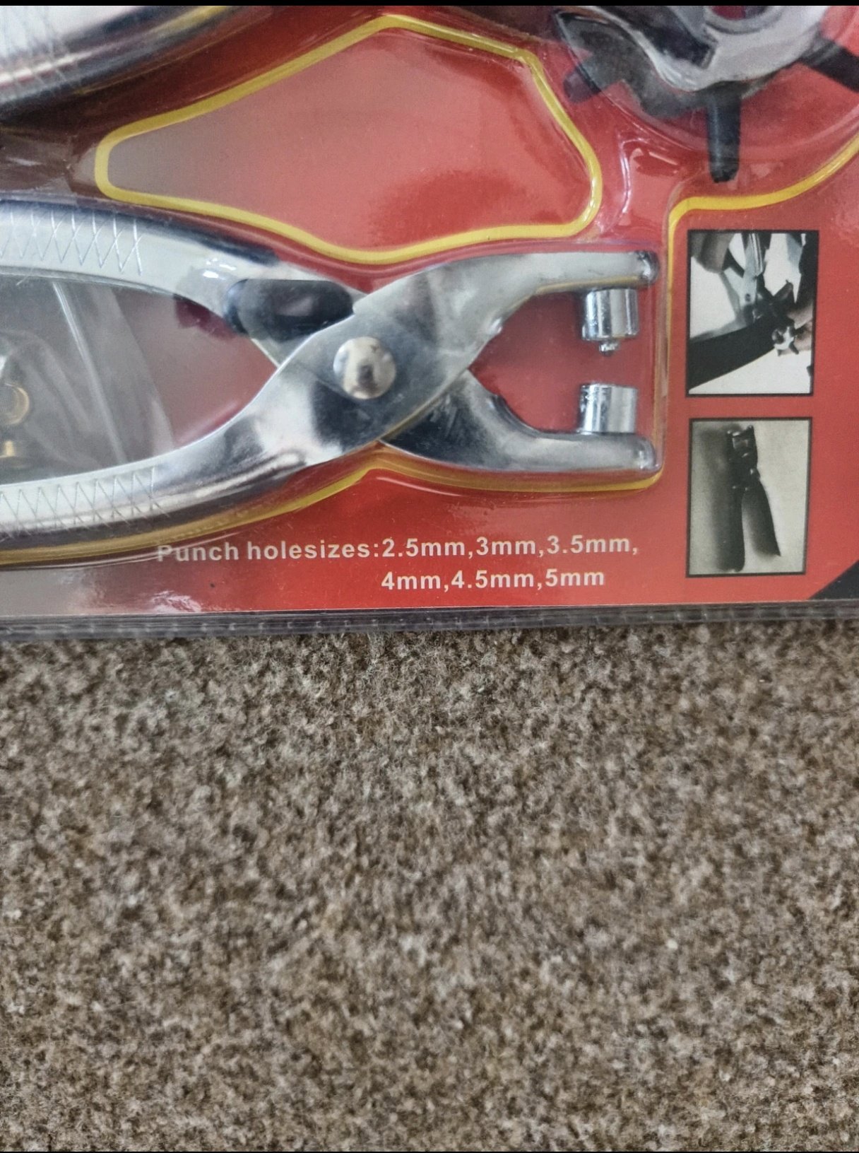 Visking Leather Hole Punch & Grommet Setting Tool Kit, Visking, Small, New condition — preloved on SilentSale®