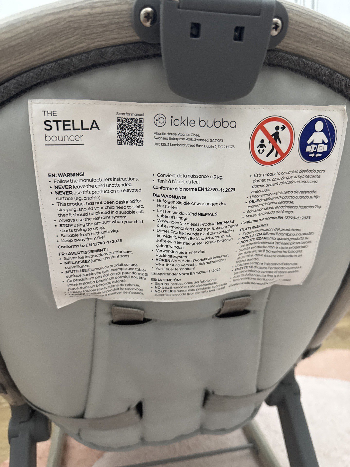 Ickle Bubba Baby Rocker Bouncer, Ickle Bubba, Newborn, Excellent condition — preloved on SilentSale®