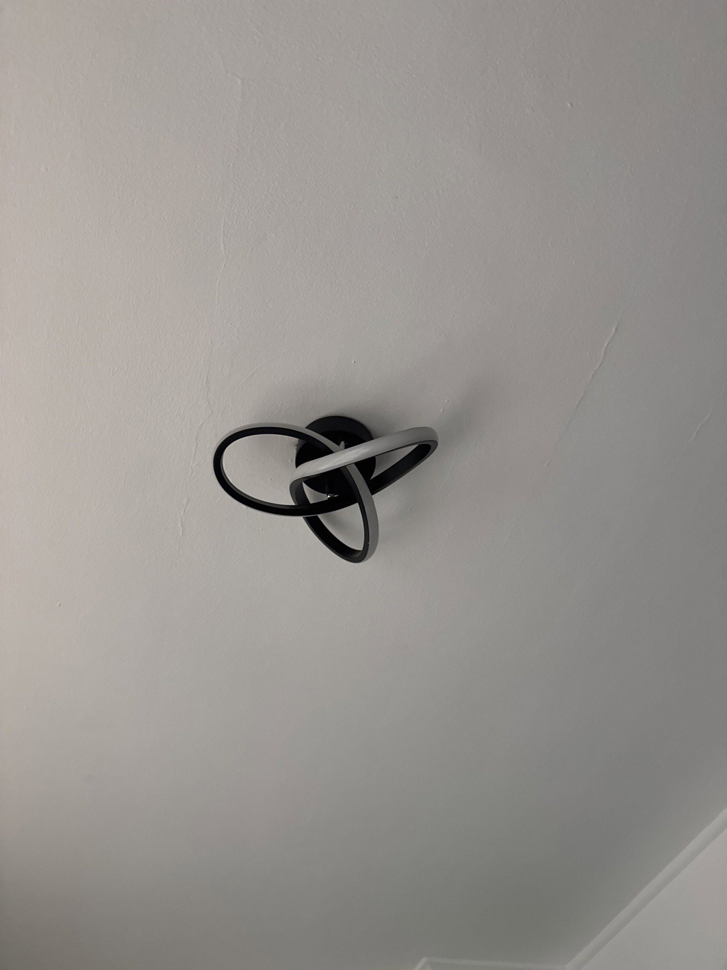 Modern Black and Silver LED 30W Ceiling  Light Fixture, Unbranded, One Size, Excellent condition — preloved on SilentSale®