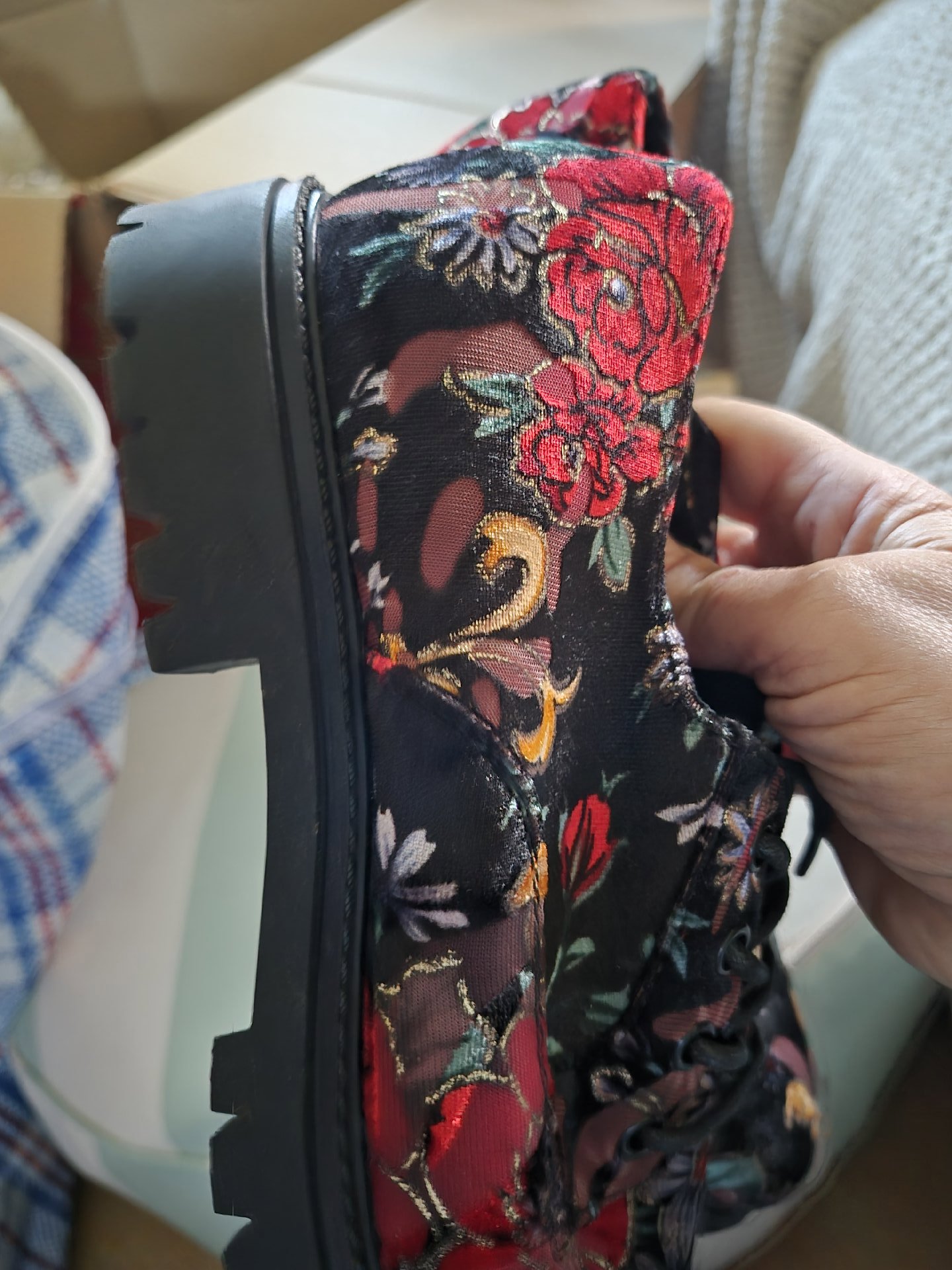Pavers Floral Pattern Lace-Up Shoes – UK 6 (39), Pavers, 6, Excellent condition — preloved on SilentSale®