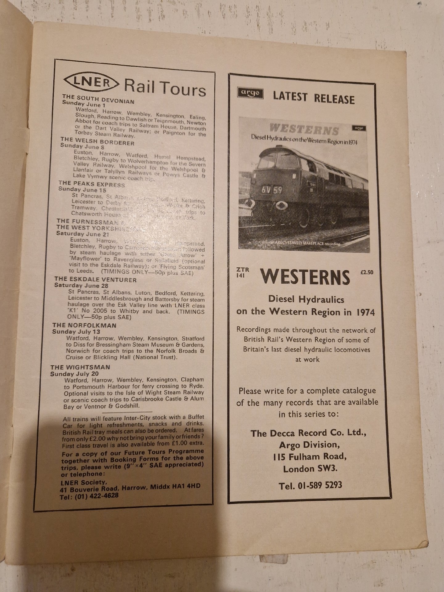 Railway World Magazine June 1975 Issue, Ian Allan, One Size, Excellent condition — preloved on SilentSale®