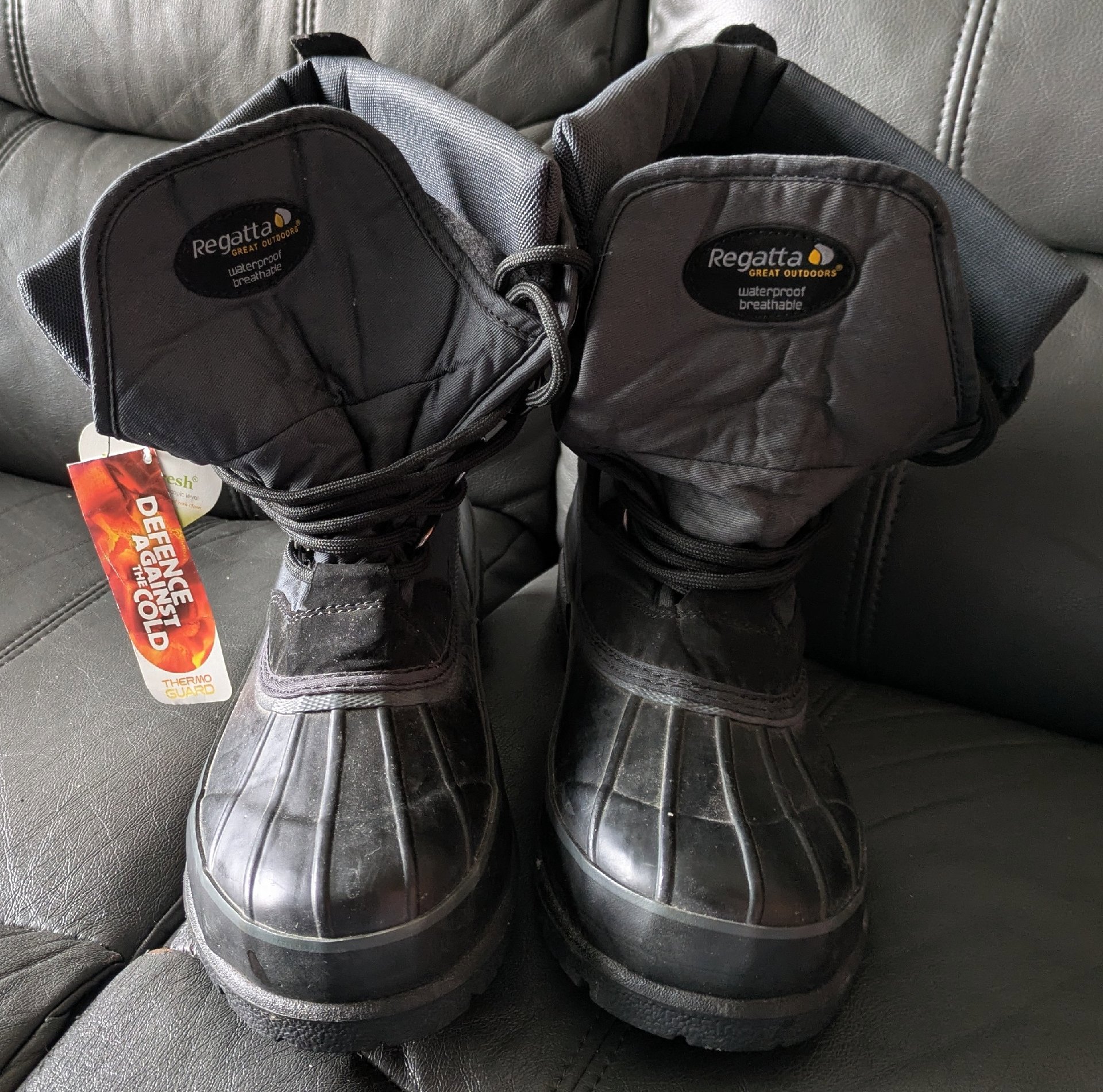 Regatta Waterproof Winter Boots with Thermo Guard, Regatta, 10, New condition — preloved on SilentSale®