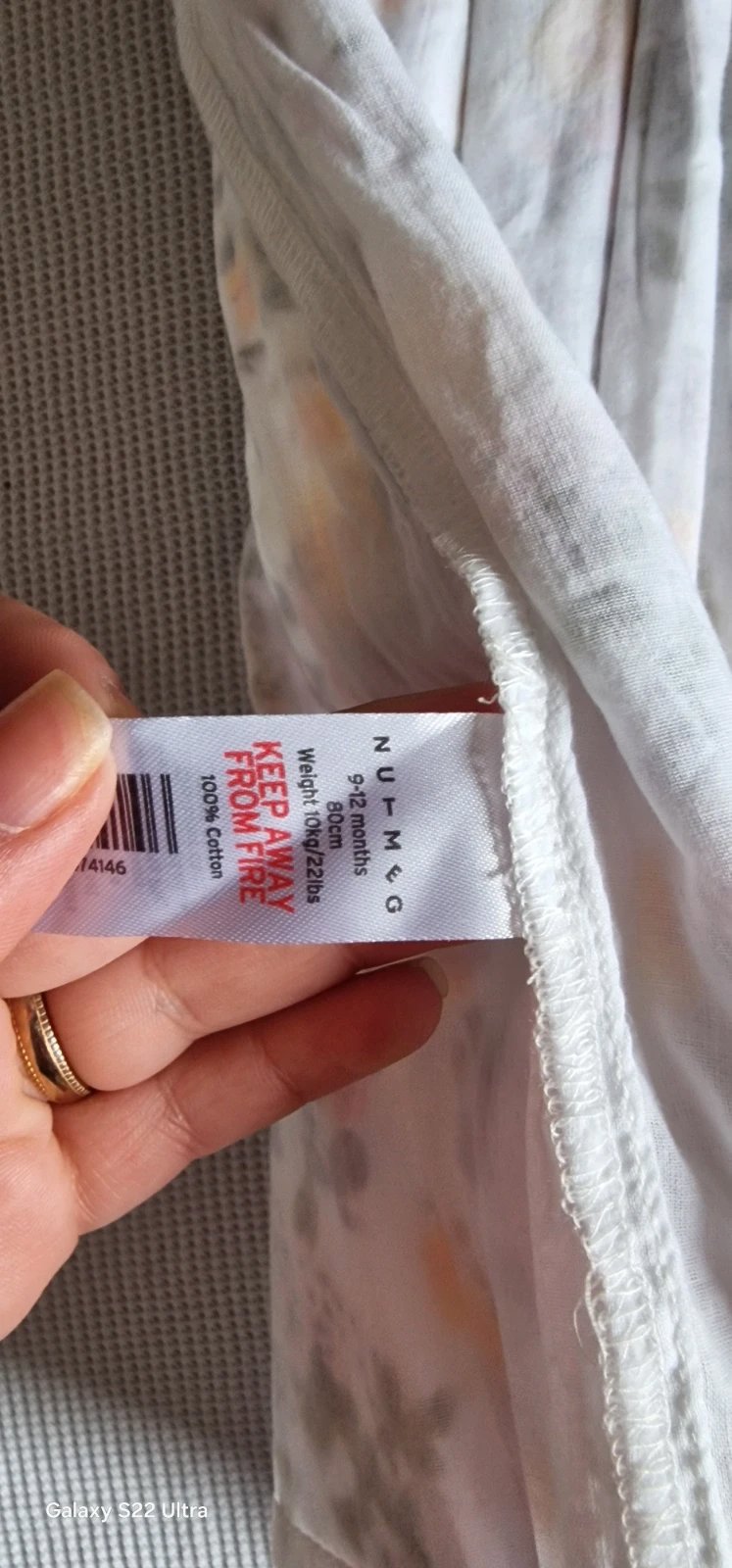 Girls dress, Nutmeg, 9-12 months / 74 cm, Excellent condition — preloved on SilentSale®