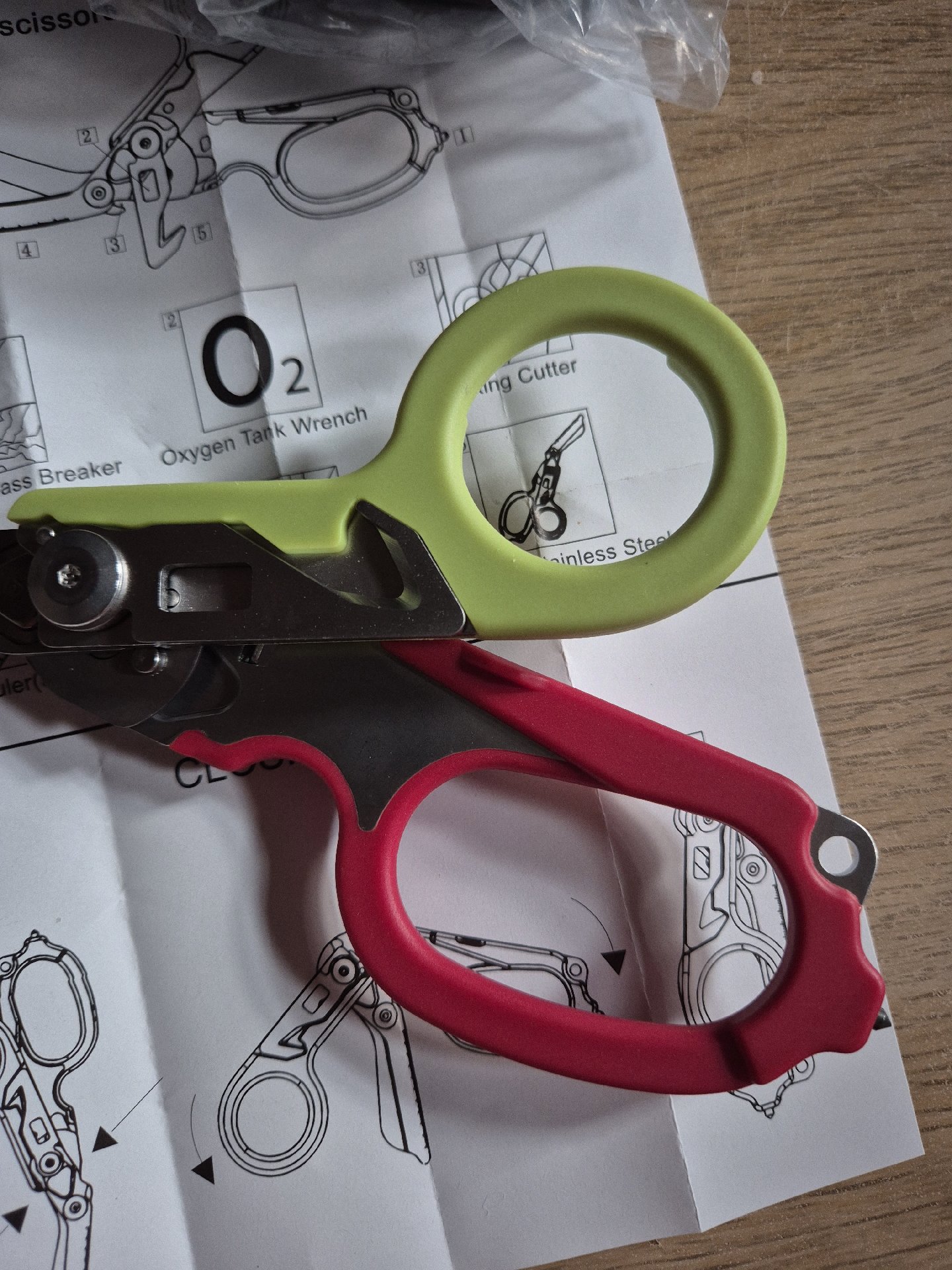 Multi-Function Emergency Rescue Shears Scissors, Unbranded, Medium, New condition — preloved on SilentSale®