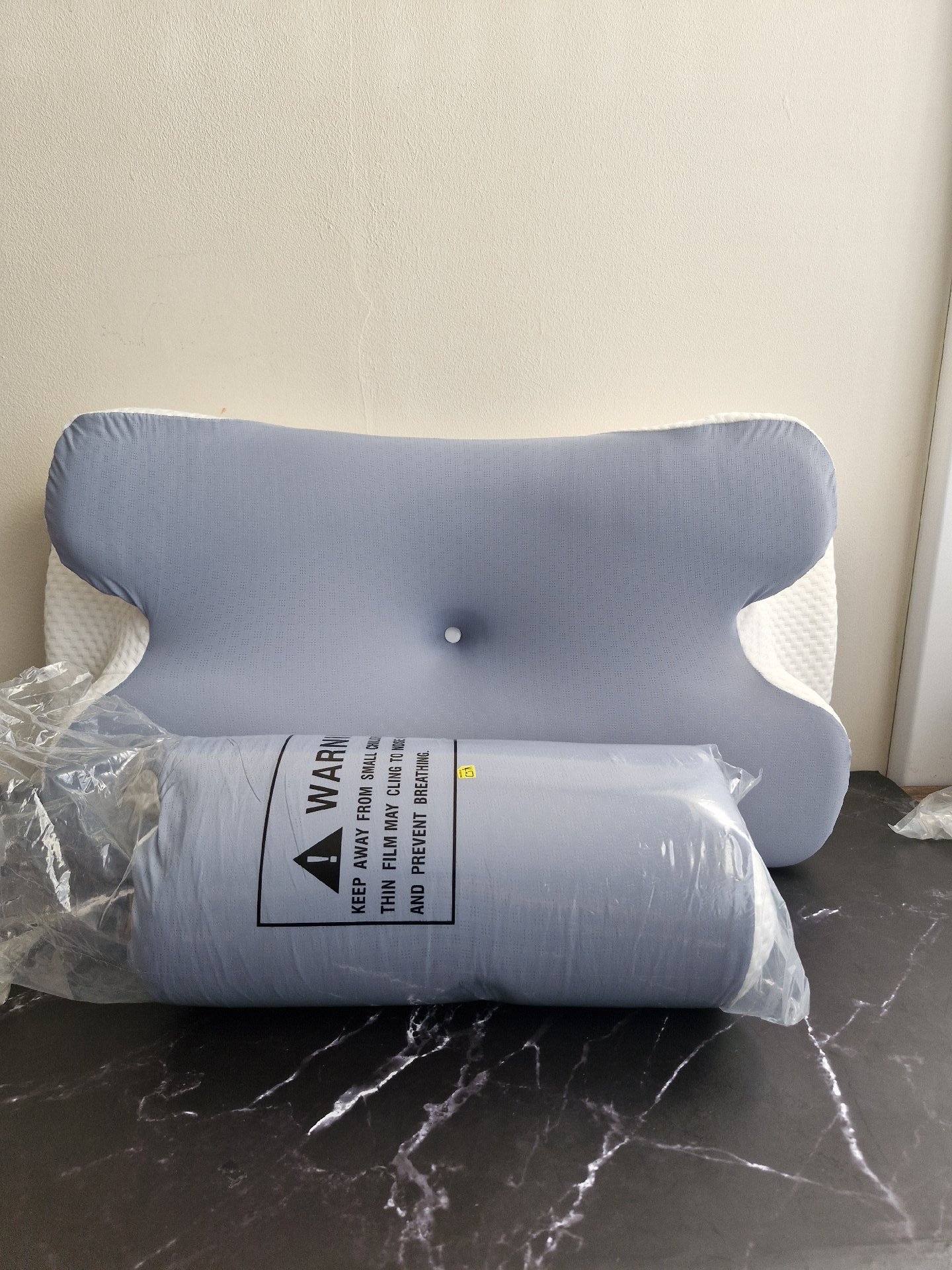 Memory Foam Orthopedic Pillow with Neck Support, Mulisoft, One Size, New condition — preloved on SilentSale®