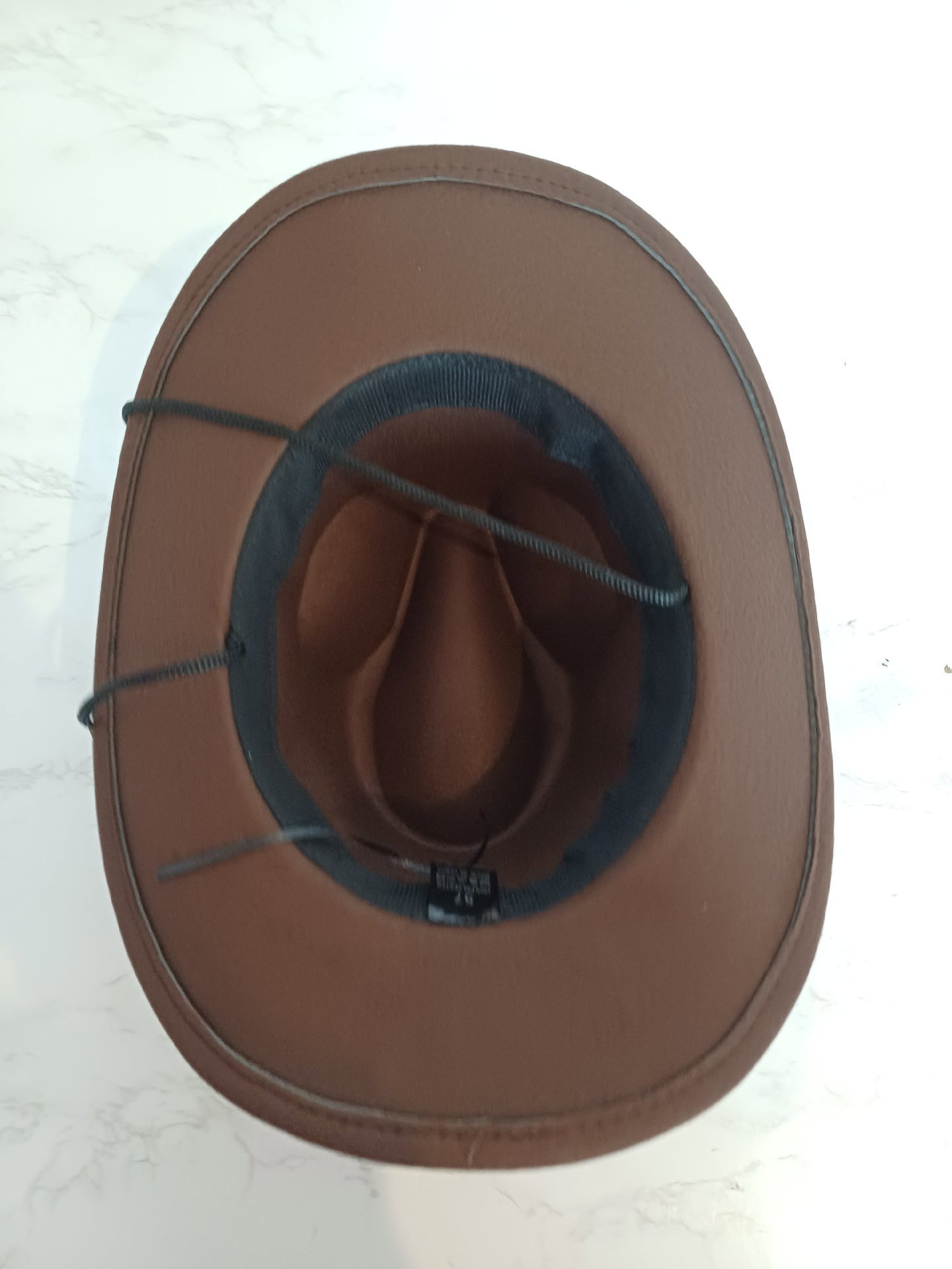 Brown Cowboy Style  Hat with Decorative Band, Cowboy, One Size, New condition — preloved on SilentSale®