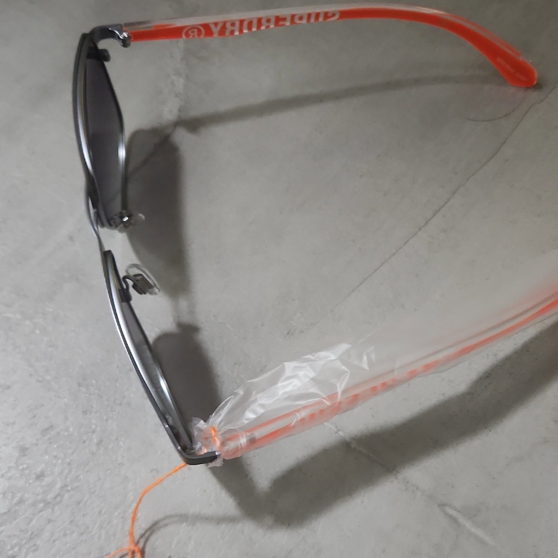 Superdry Polarised Sunglasses with Orange Arms, Superdry, One Size, New condition — preloved on SilentSale®