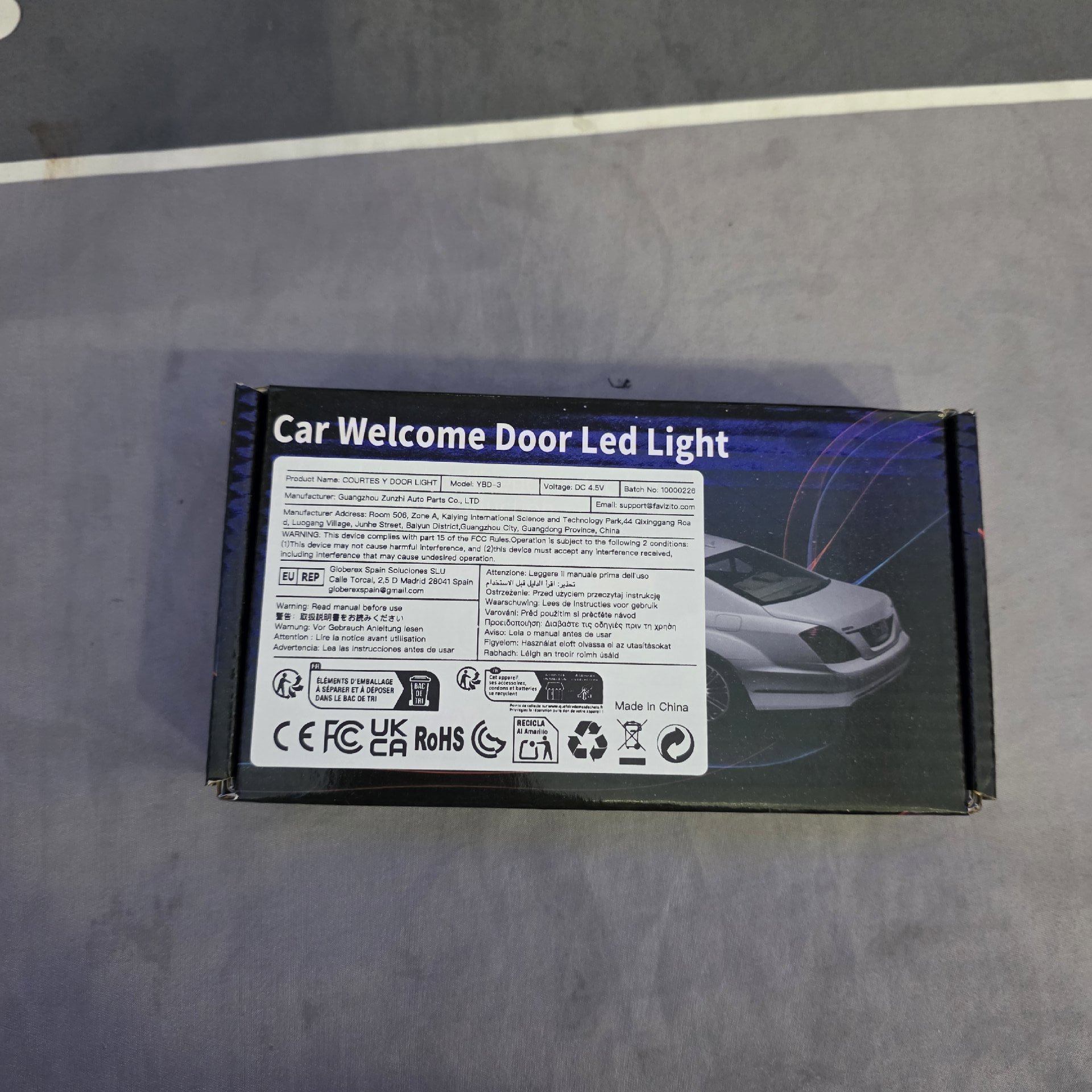 Car Welcome Door LED Light Projector Set for peougt, Universal, One Size, New condition — preloved on SilentSale®