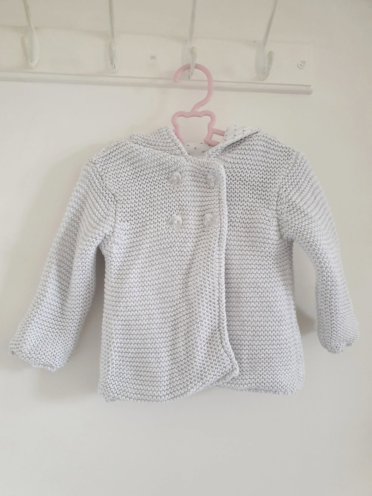 Winter hoodie, Nutmeg, 3-6 months / 62 cm, New condition — preloved on SilentSale®