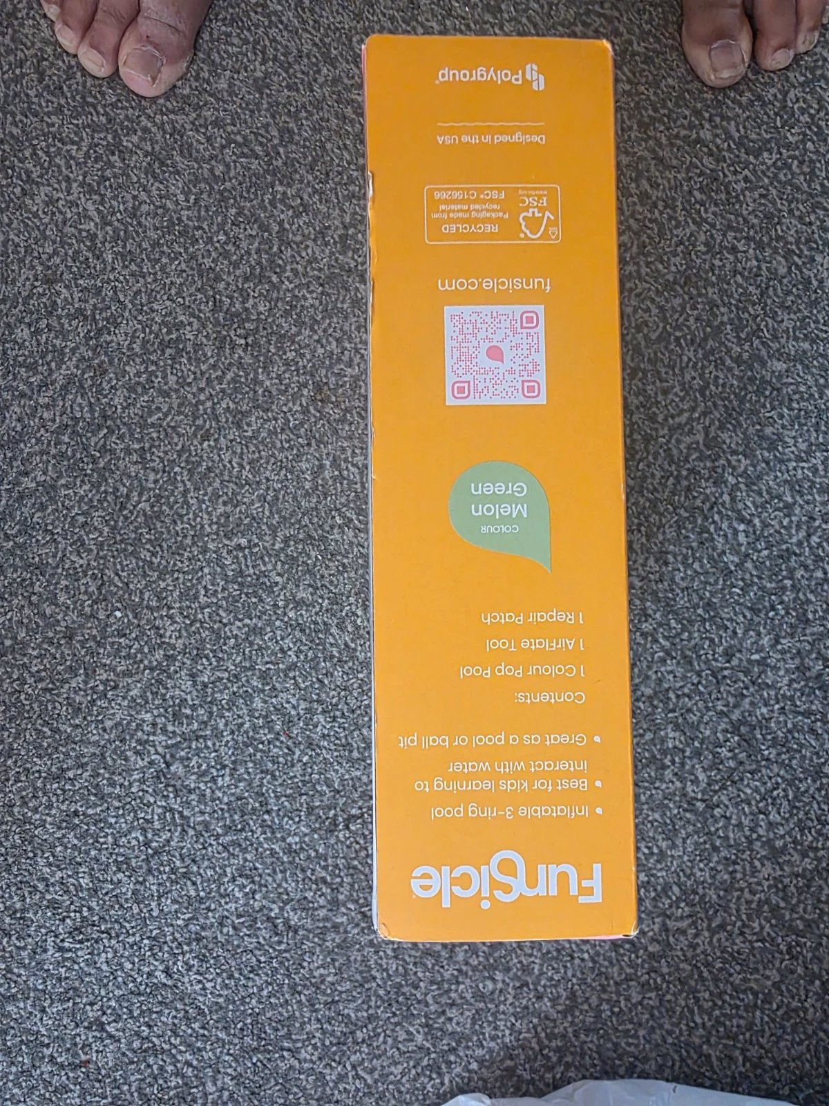 Color pop pool, Funsicle, One Size, New condition — preloved on SilentSale®
