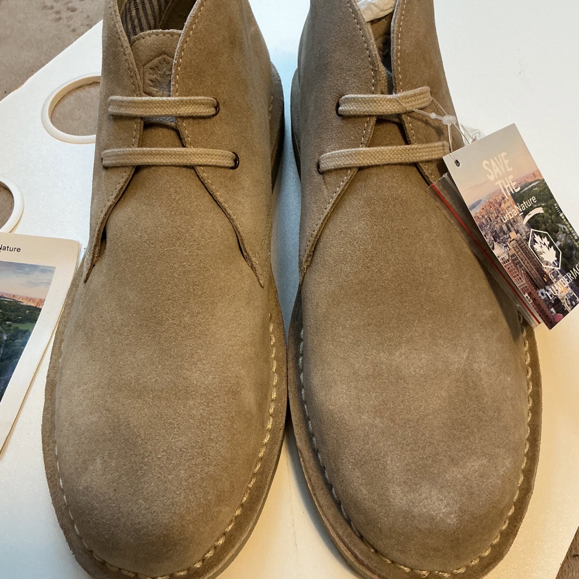 Lumberjack Beige Suede Desert Boots – UK 11, Lumberjack, 11, New condition — preloved on SilentSale®