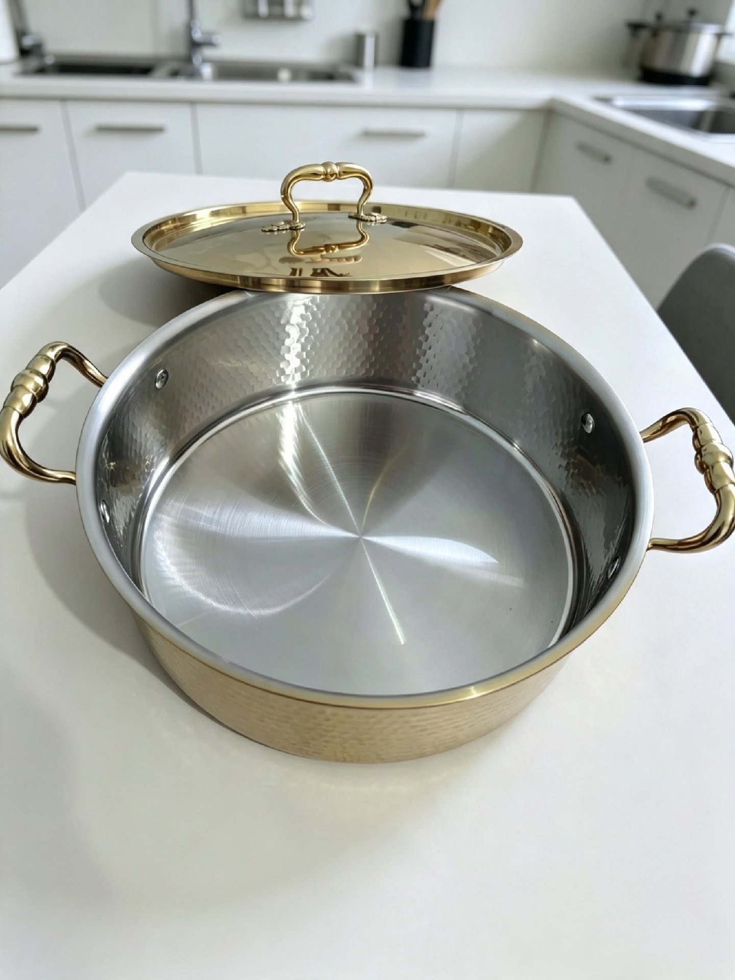 Luxury heavy duty 32cm stainless steel cooking pot , Unbranded, Large, New condition — preloved on SilentSale®