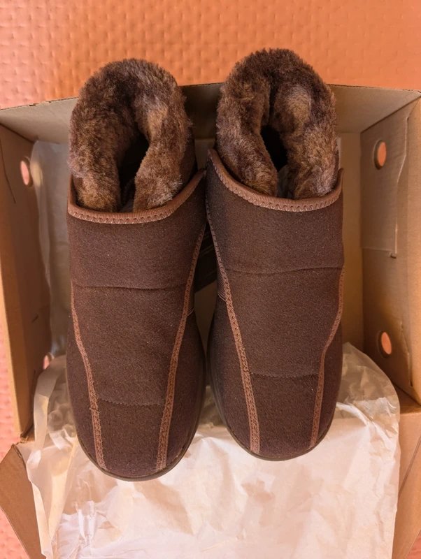 FitVille Women Fur Lined Warm Ankle Boots Wide Fit Diabetic  Winter Shoes, FitFlop, 4.5, Excellent condition — preloved on SilentSale®