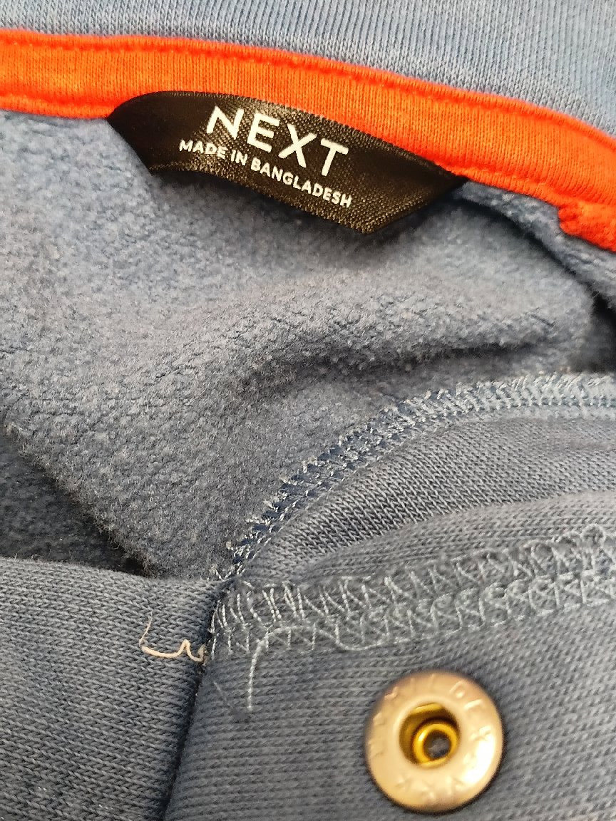 Next Blue Hooded Tracksuit Set  kids, Next, 12, Good condition — preloved on SilentSale®