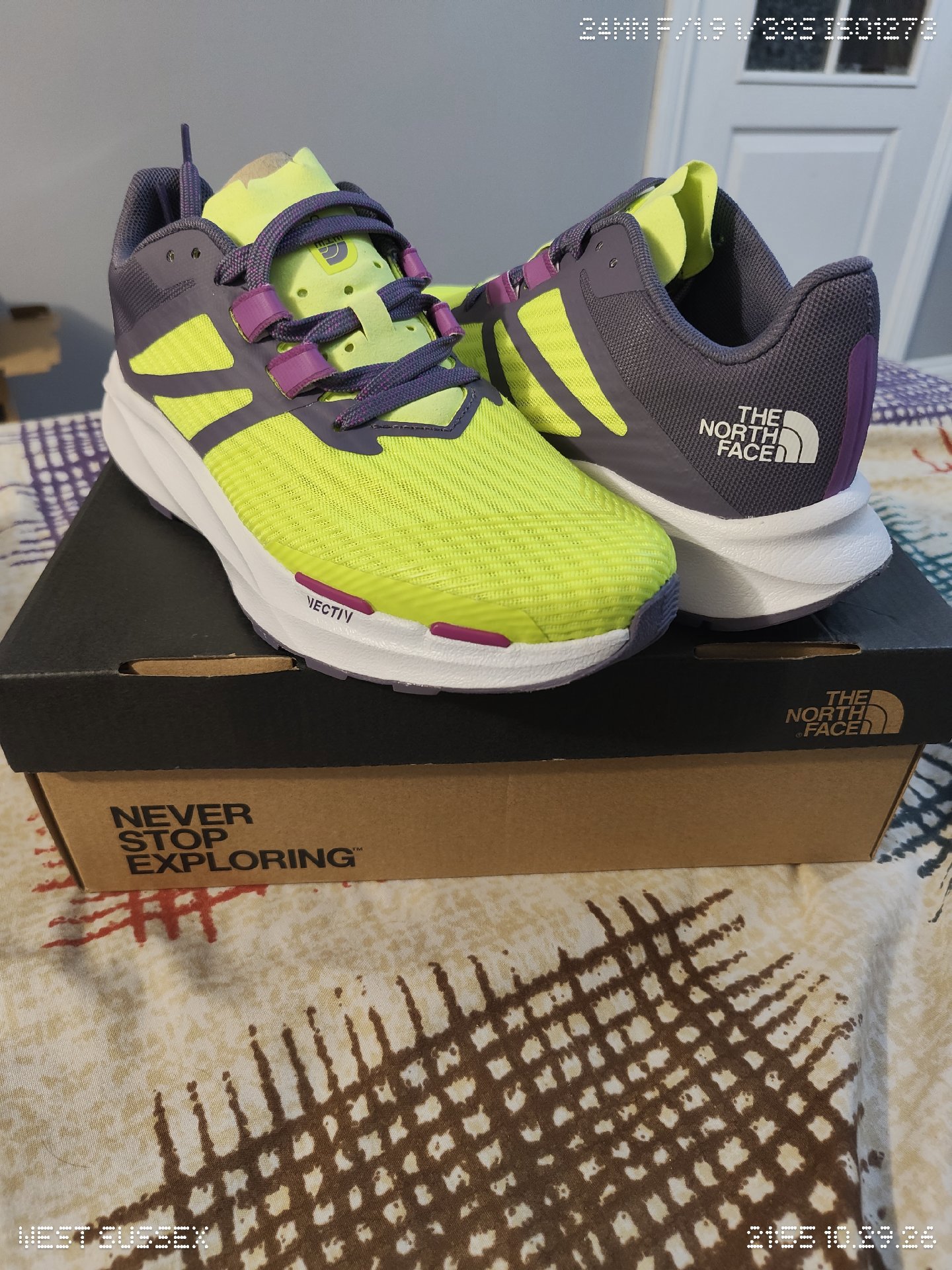 The North Face Yellow and Purple Trainers, The North Face, 4.5, Excellent condition — preloved on SilentSale®