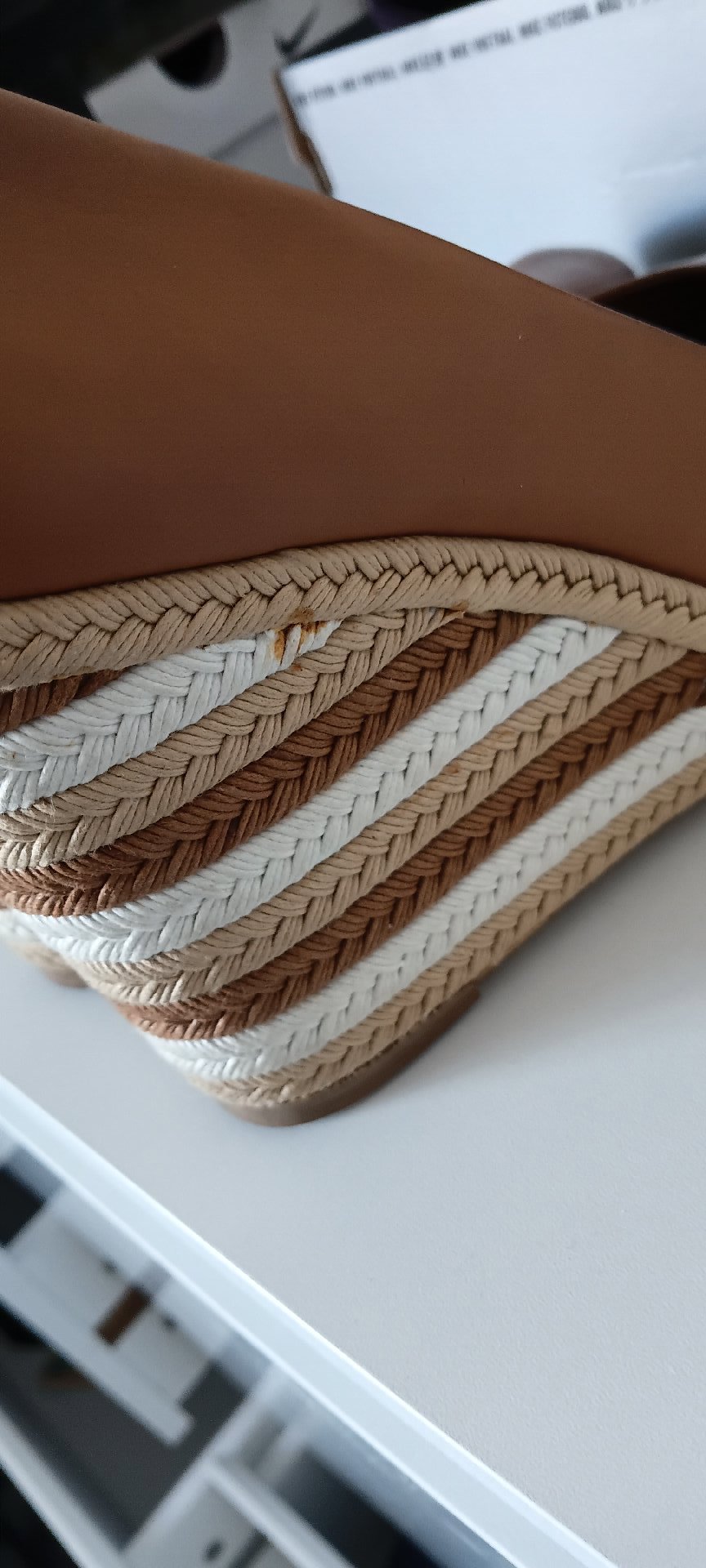 Tommy Hilfiger Tan Leather Wedge Heels, Tommy Hilfiger, 6.5, Excellent condition — preloved on SilentSale®