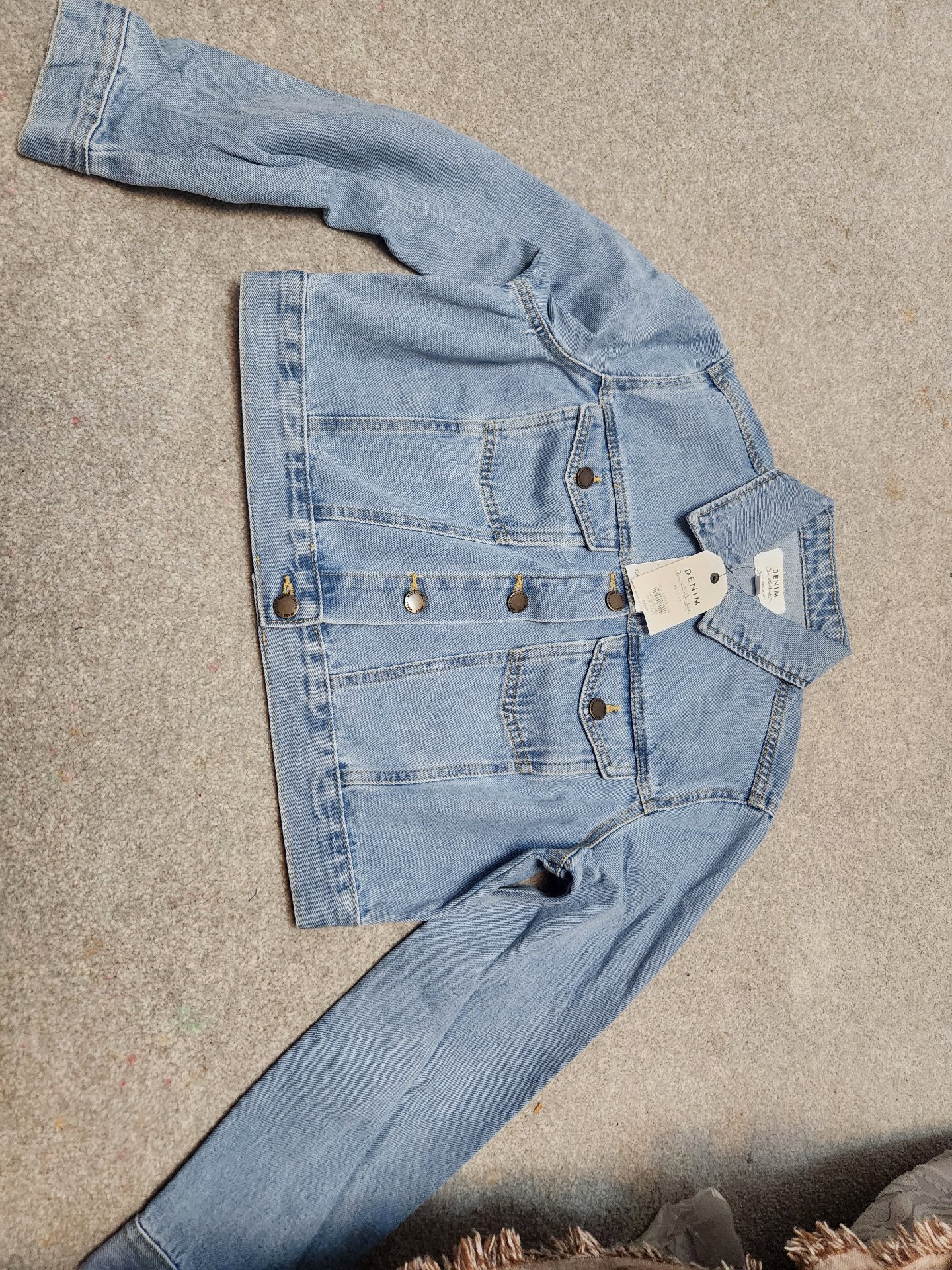 Denim Co Light Blue Denim Jacket – Size 12, Primark, 12, New condition — preloved on SilentSale®