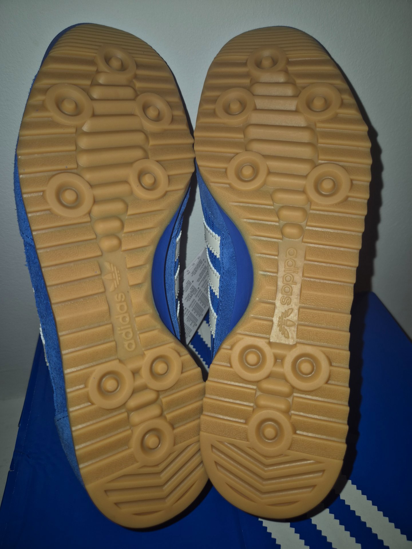 Adidas sl72 Blue Suede Retro Trainers uk 5, Adidas, 5, New condition — preloved on SilentSale®