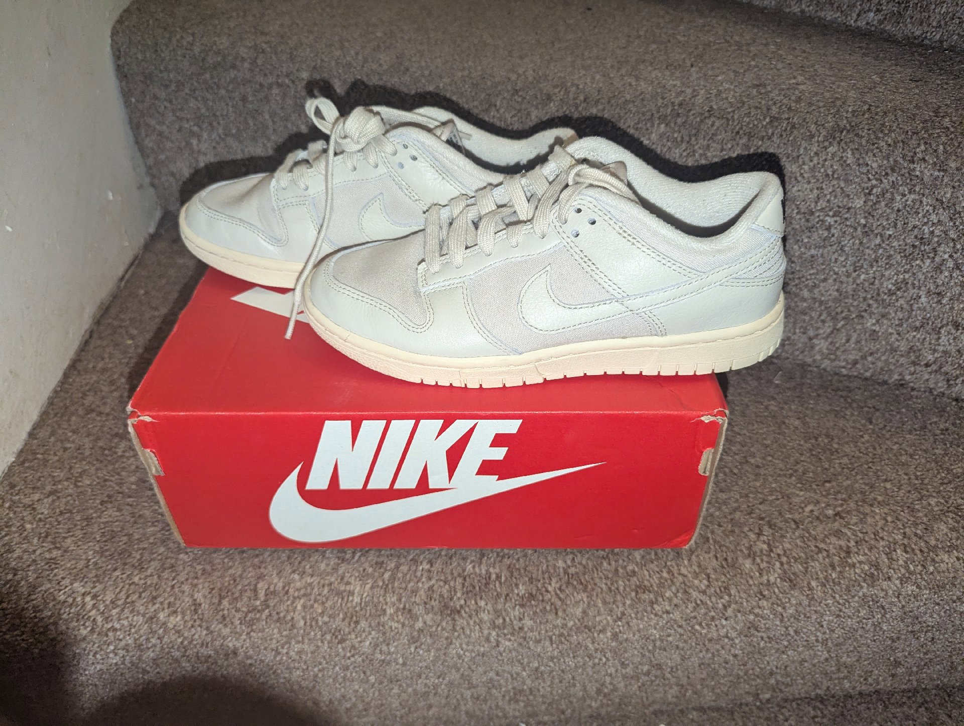 Nike dunk grey  Trainers – UK 4.5, Nike, 4.5, Like New condition — preloved on SilentSale®