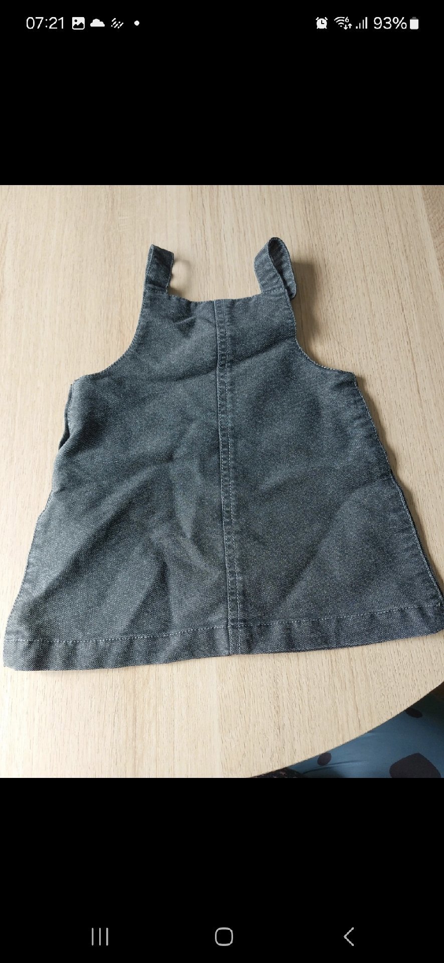 Disney Baby Minnie Mouse Grey Denim Dress 3-6 Months, George, 3-6 months, Excellent condition — preloved on SilentSale®
