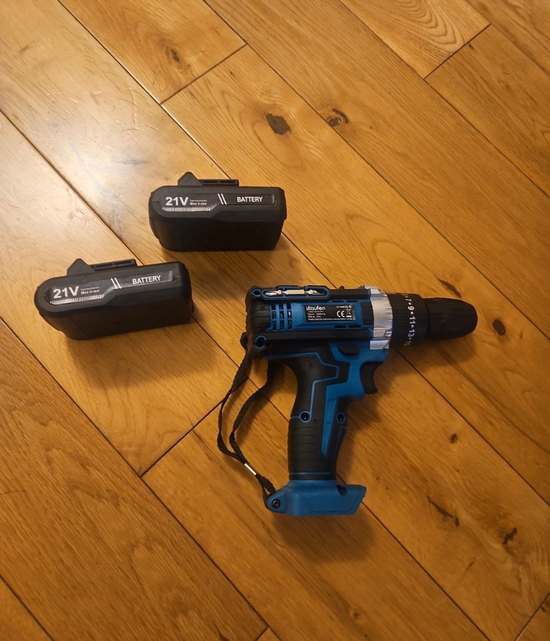 Cordless Hammer Drill Set Electric Impact Driver Screwdriver w/ 2 Battery UK, ikaufen, Large, Excellent condition — preloved on SilentSale®