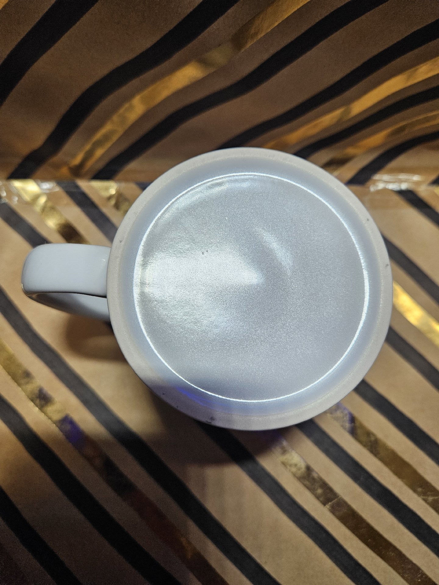 Ceramic Travel Mug Donkey Print with Handle, Unbranded, One Size, New condition — preloved on SilentSale®
