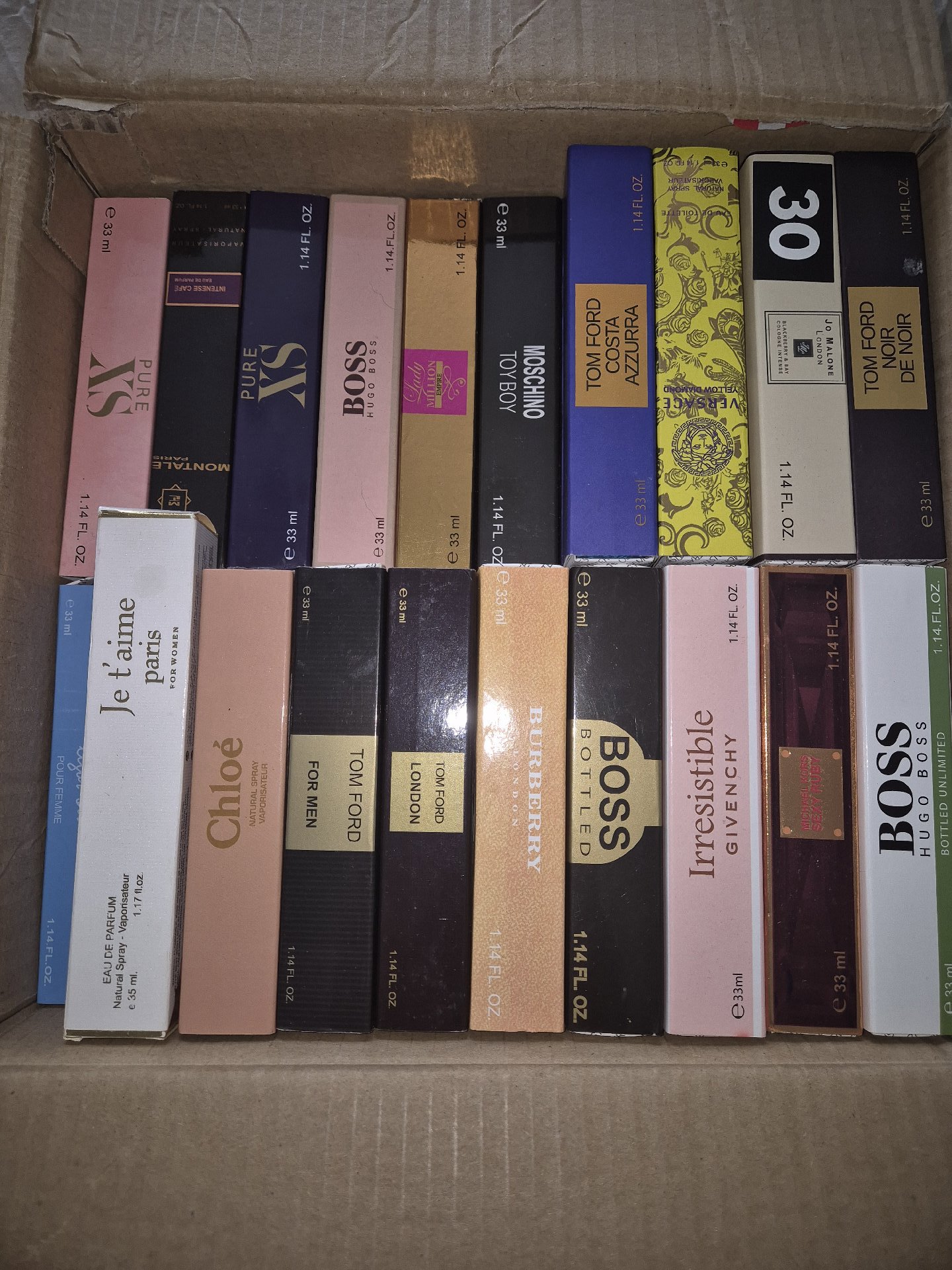 1 x Designer Miniature Perfume  33ml Each, mixed brands, 33 ml, New condition — preloved on SilentSale®