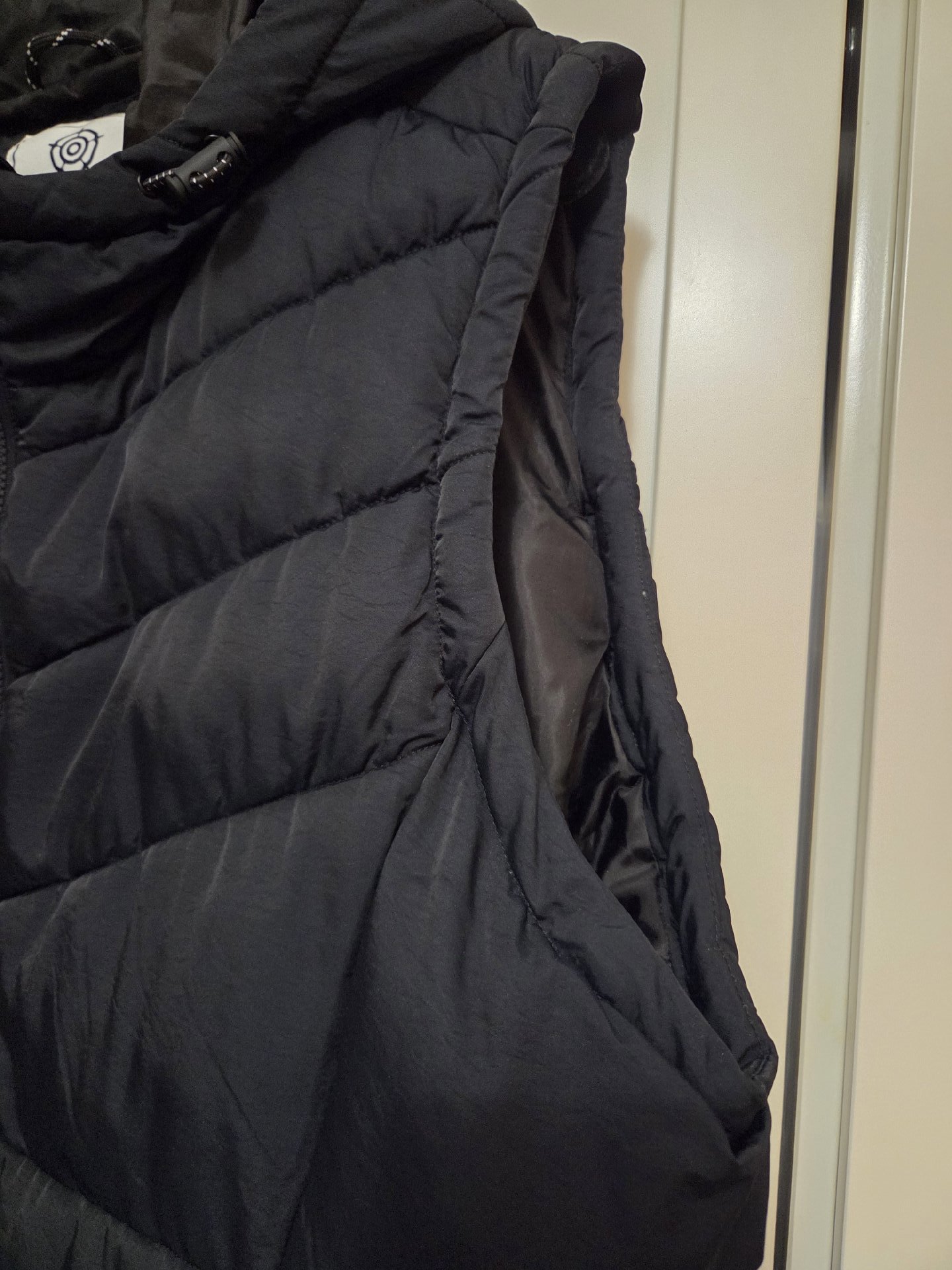 TOG24 Black Padded Hooded Gilet Waistcoat, Tog 24, 20, Excellent condition — preloved on SilentSale®