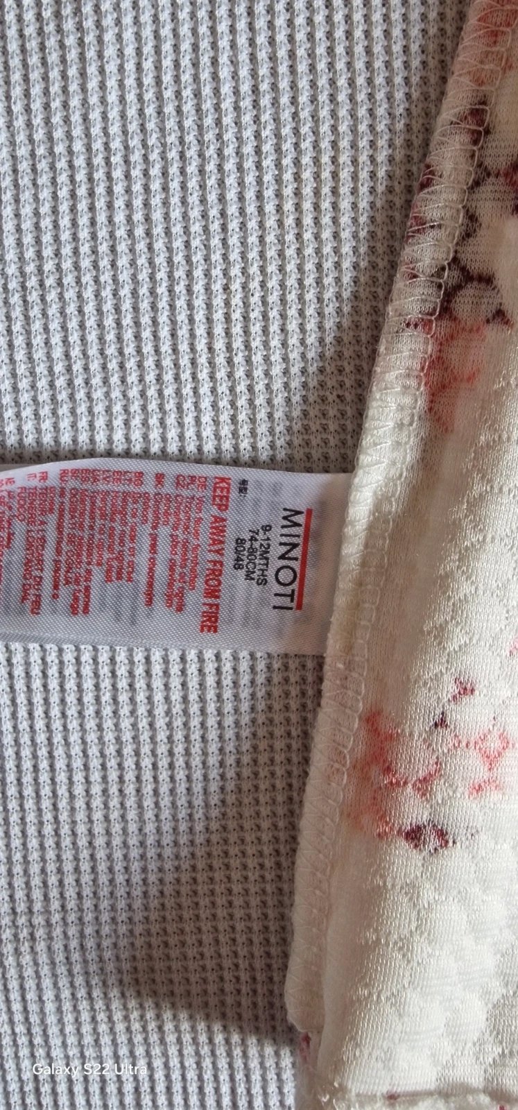 Girls dress, Minoti, 9-12 months / 74 cm, Excellent condition — preloved on SilentSale®