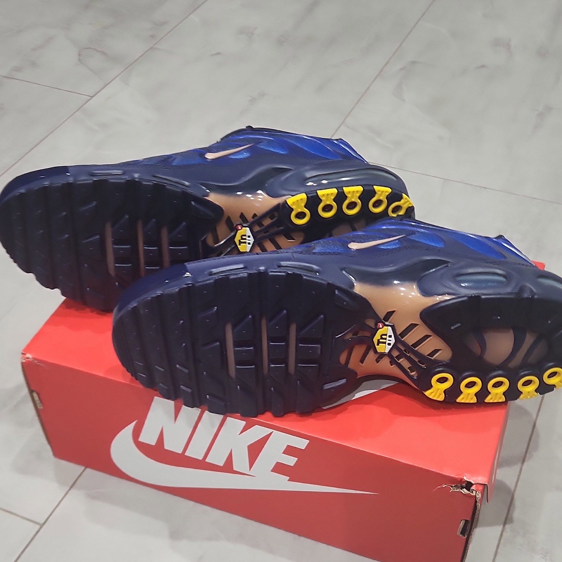 Nike Air Max Plus OG Blackened Blue Trainers – UK 10, Nike, 10, New condition — preloved on SilentSale®