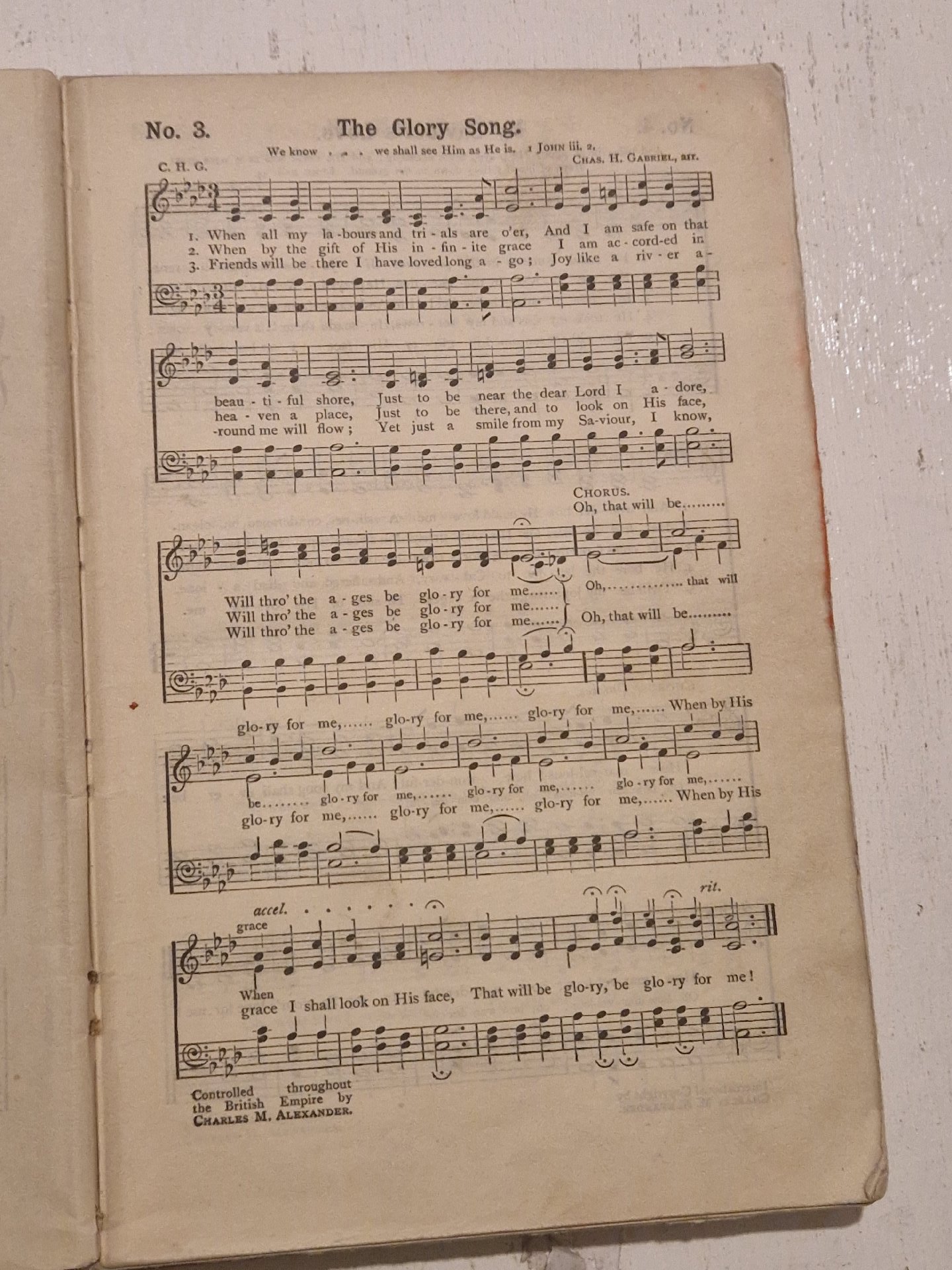 Alexander's Hymns No. 3 Vintage Hymn Book, Alexander, One Size, Fair condition — preloved on SilentSale®