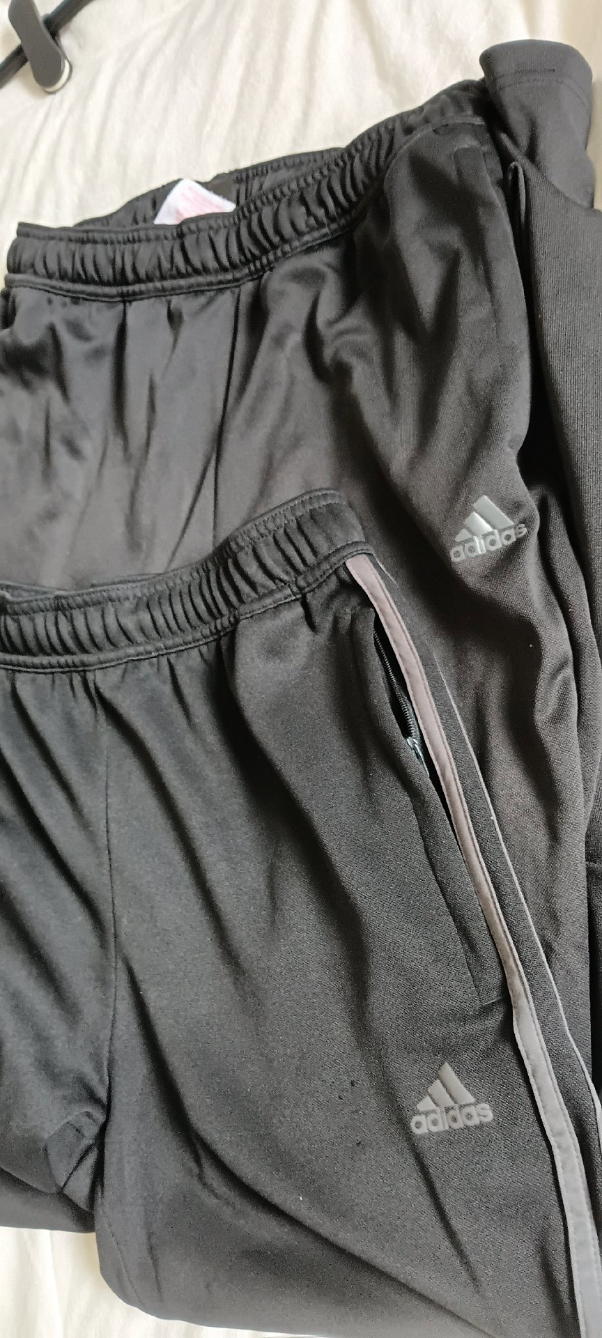 Adidas Black Tracksuit Bottoms Joggers, Adidas, 13-14 years, Excellent condition — preloved on SilentSale®