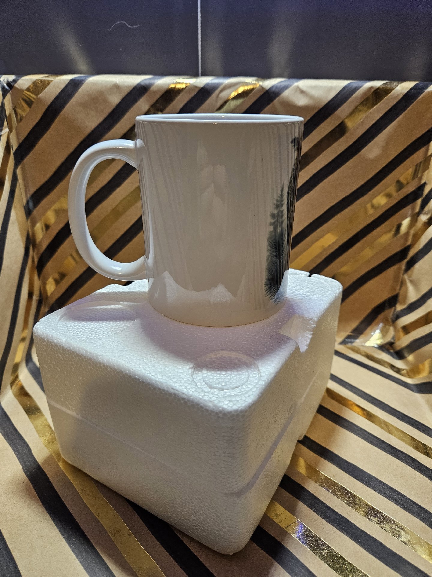 Owl Print Ceramic Coffee Mug, Unbranded, One Size, New condition — preloved on SilentSale®