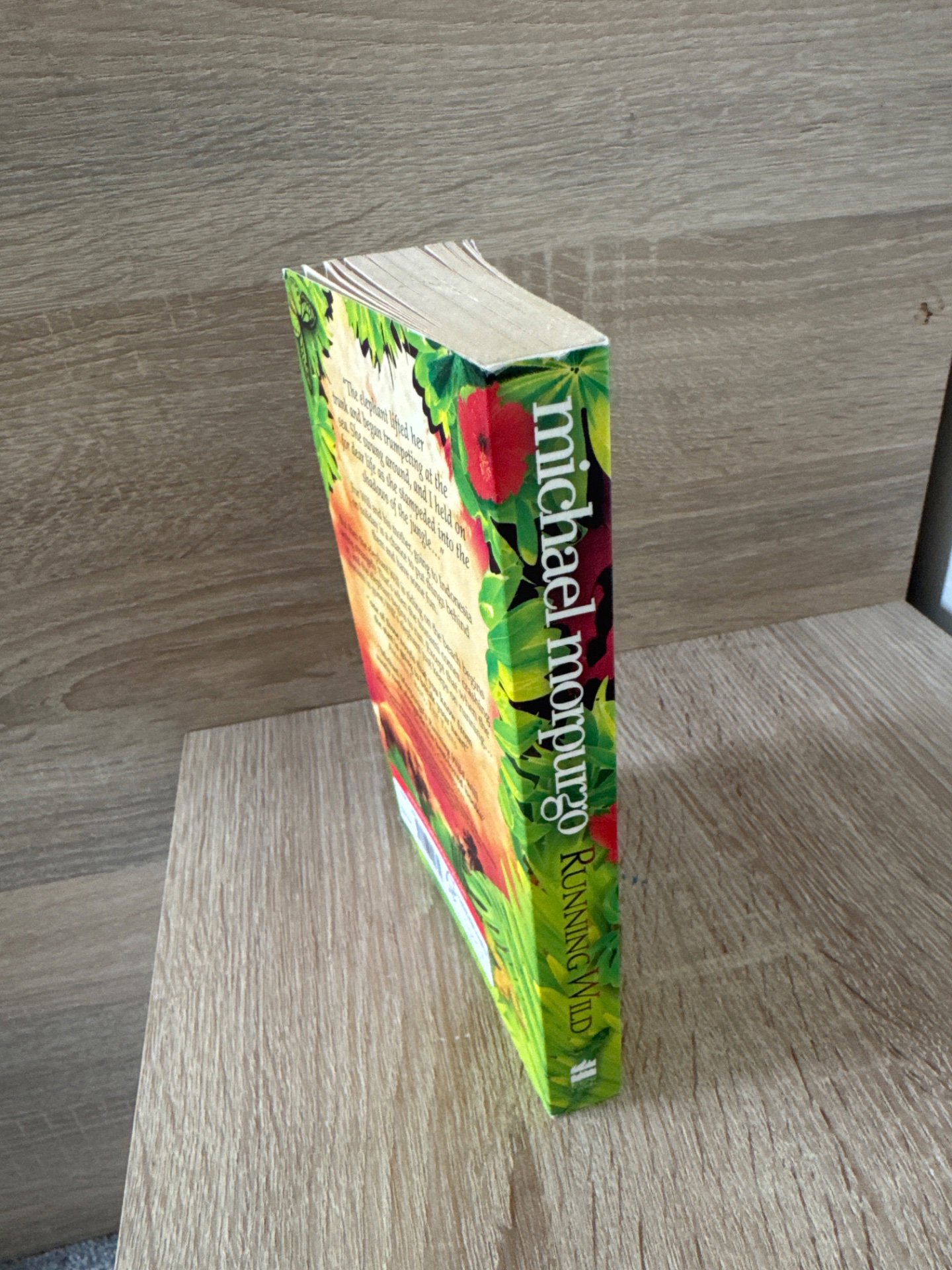 Running Wild — Michael Morpurgo, Harper Collins Promotion, One Size, Excellent condition — preloved on SilentSale®